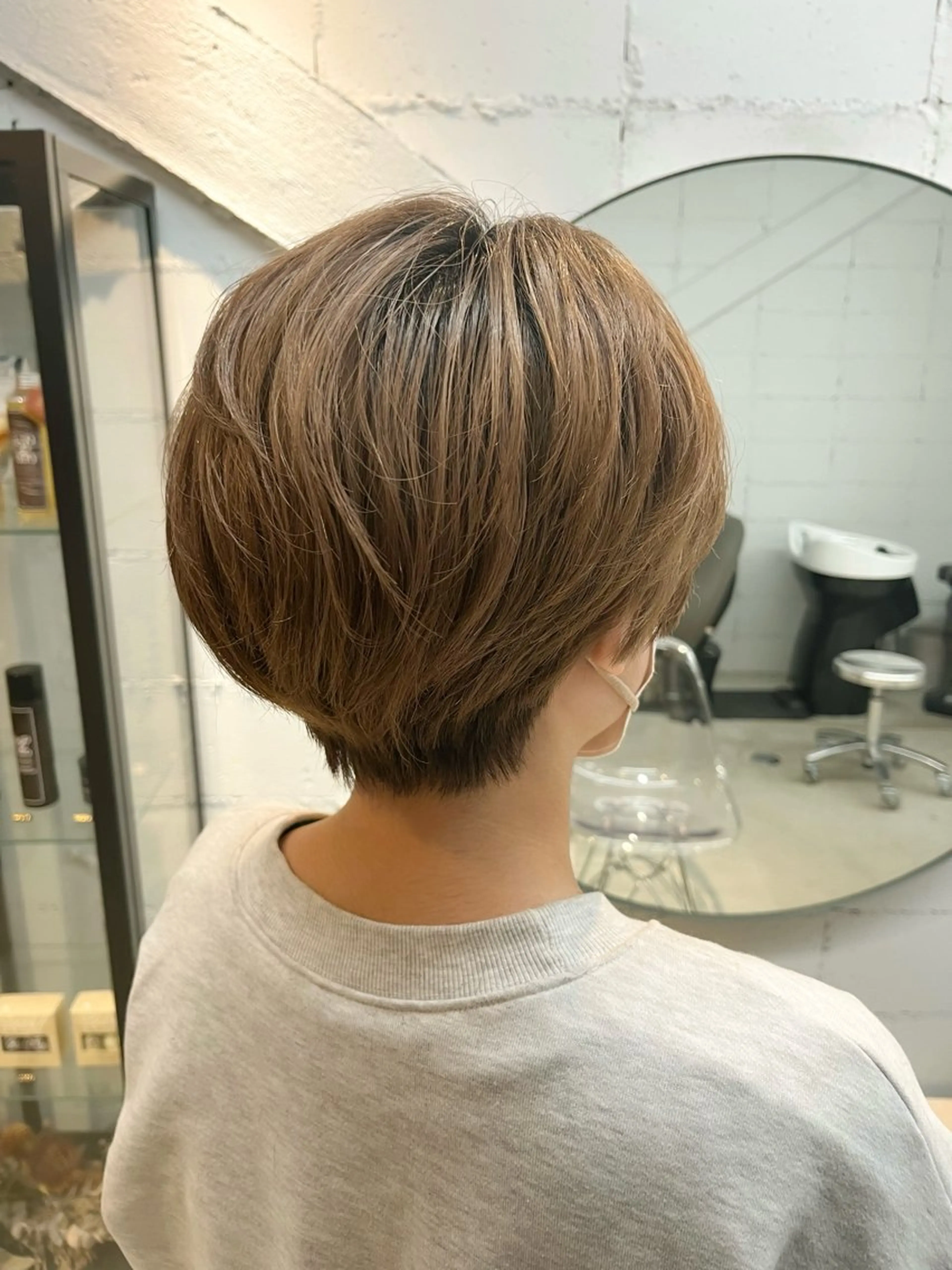 ショート ショートボブ ボブ ショートヘア FERIA あべの yumeho🍭のヘアスタイル