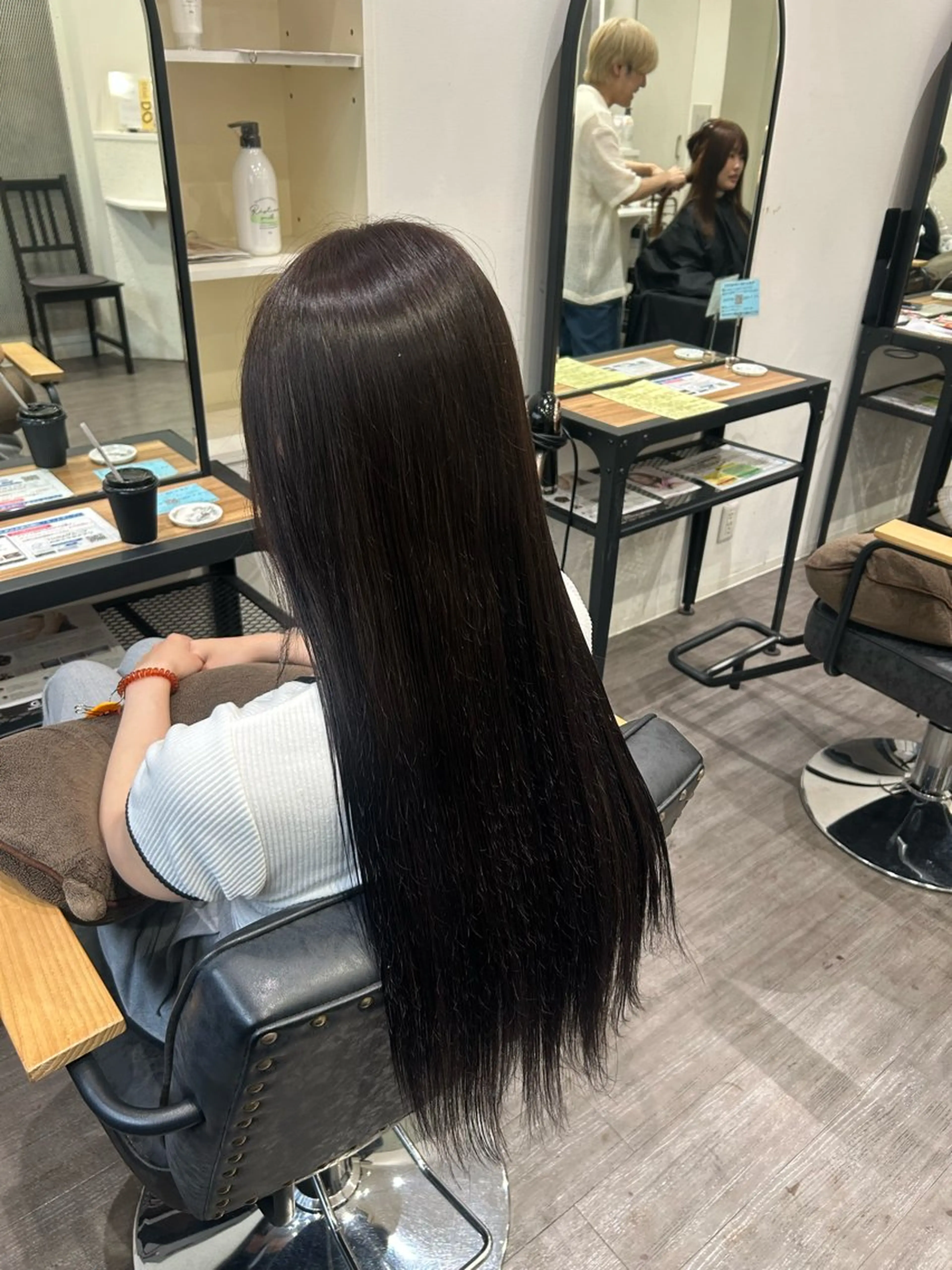 ロング カラー 透明感カラー ディープラベンダー ラベンダーカラー cocotte 💟草間紫音💟のヘアスタイル