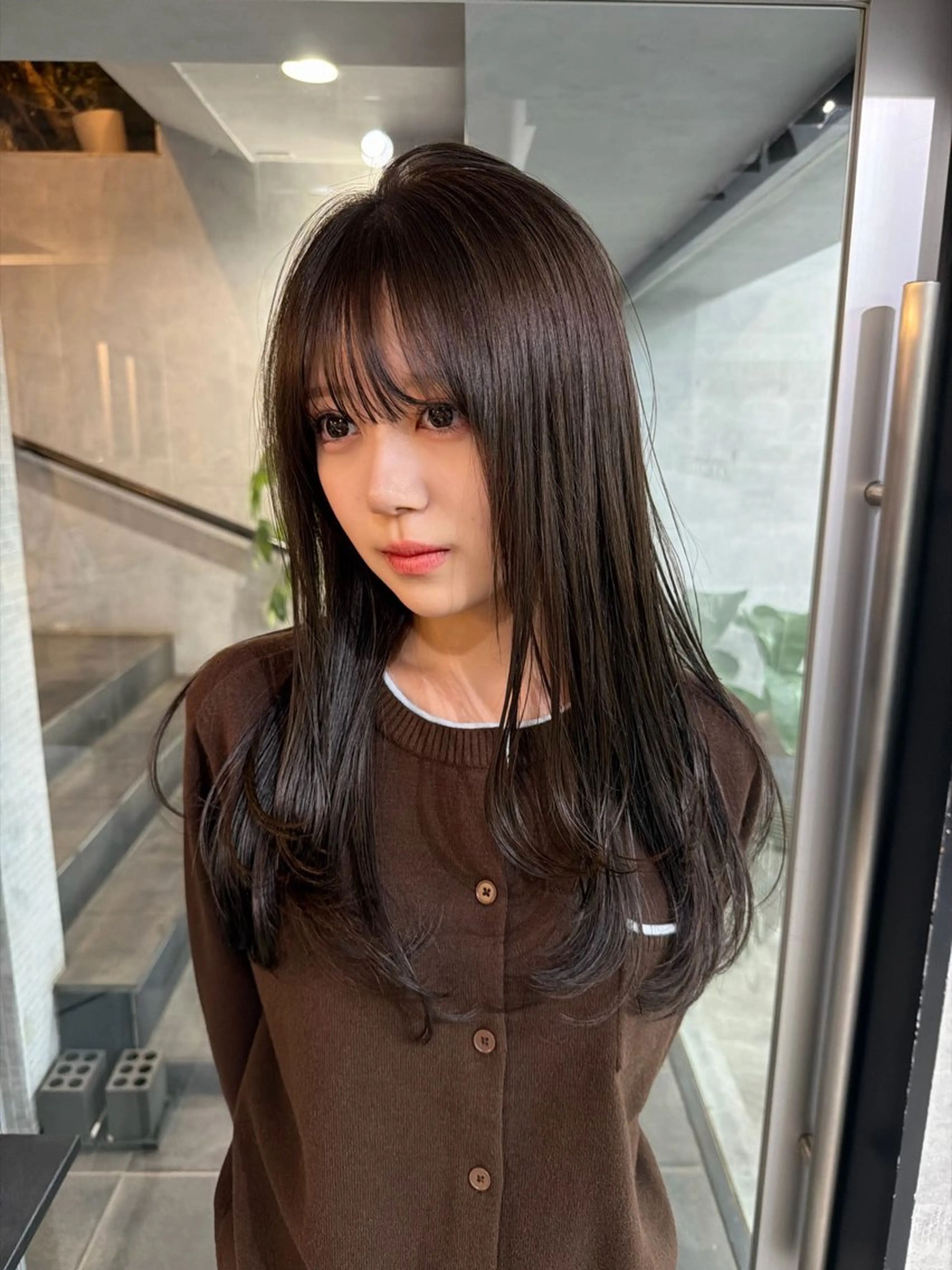 ロング カラー カット ヘアカラー トリートメント You/中明度カラー 🎨3ヶ月持つカットのヘアスタイル