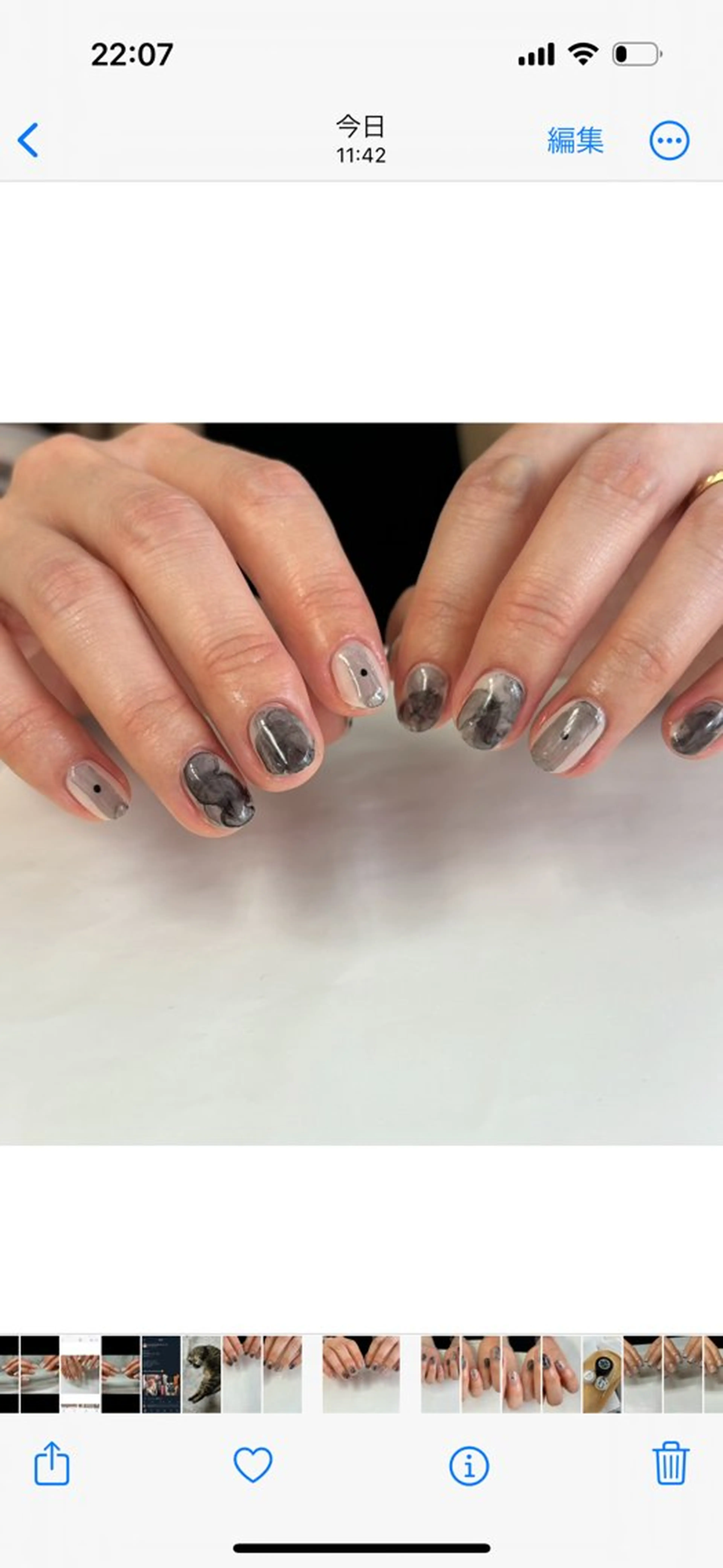 ネイル ハンドネイル 314 さんいちよん yumiのネイルデザイン