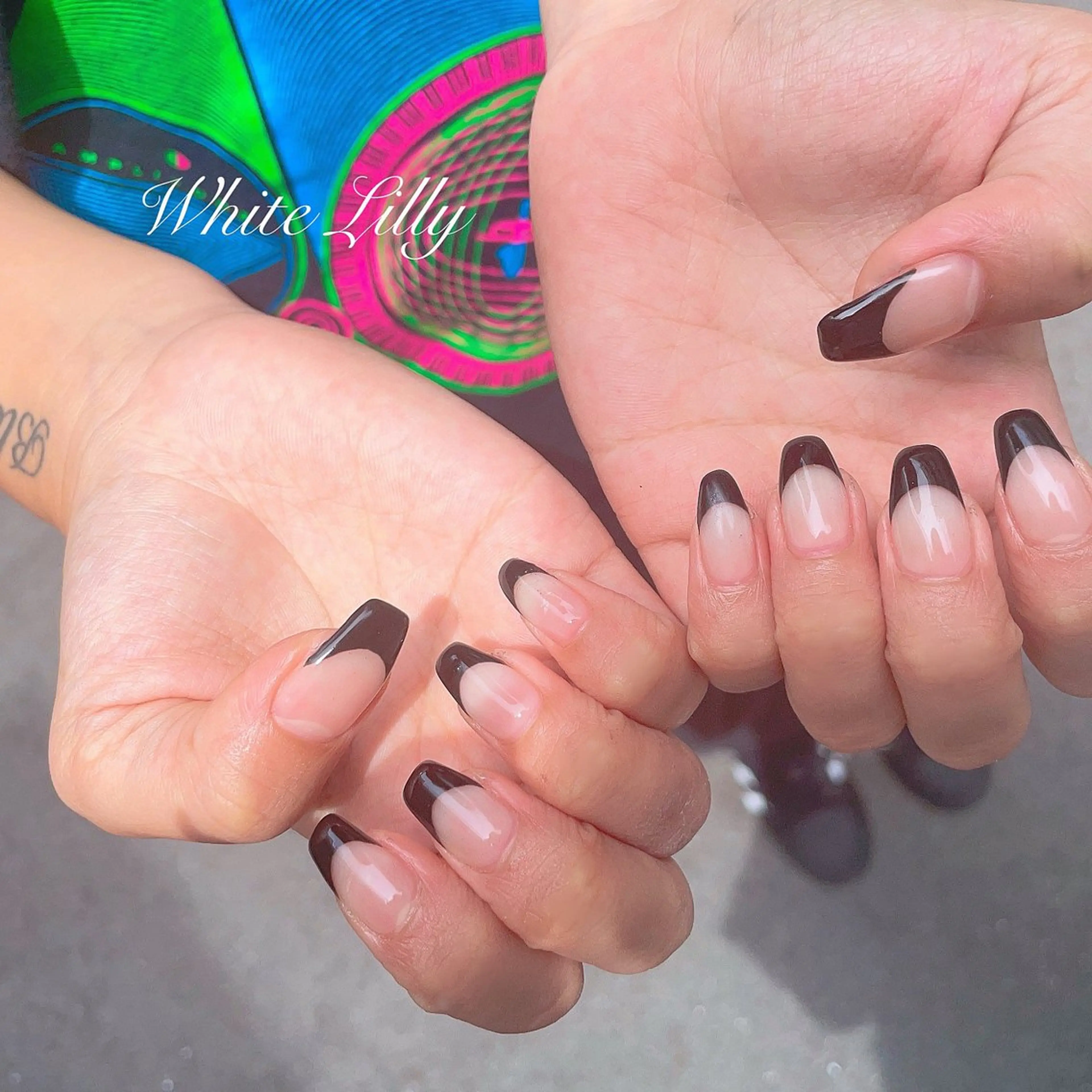 ネイル ハンドネイル White lily所属・牧田 雅世のネイルデザイン