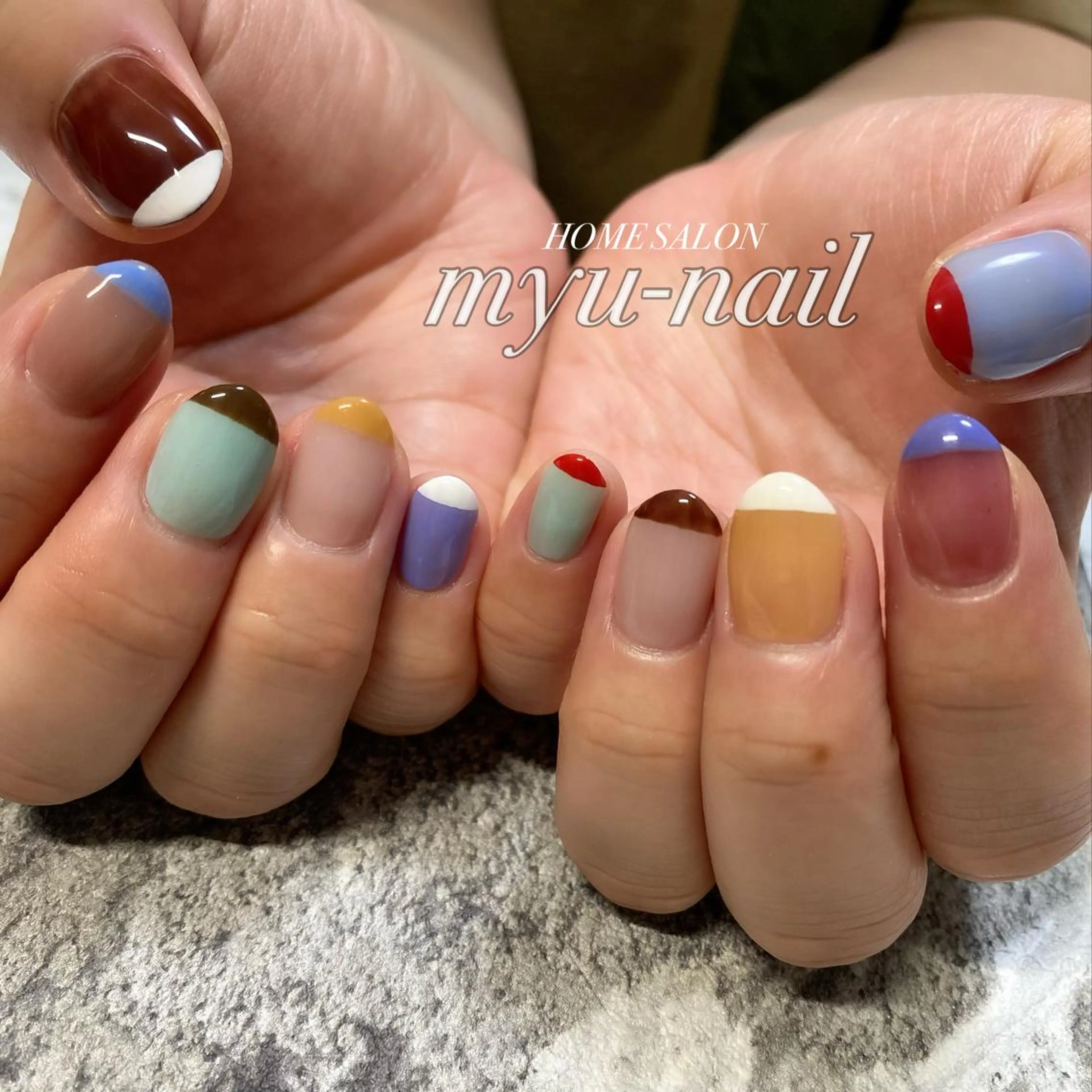 ネイル ホームサロン myu-nailのネイルデザイン