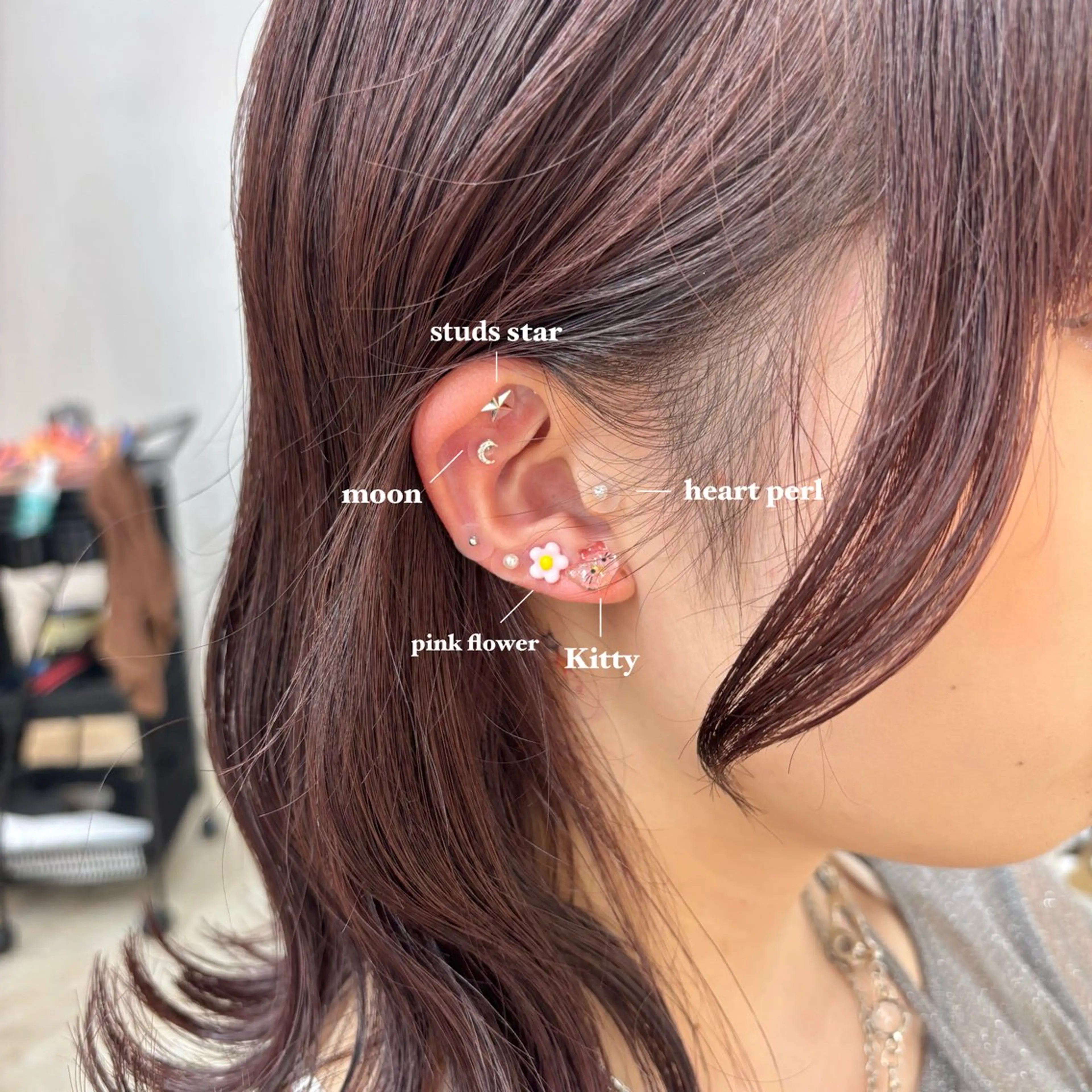 ミディアム カラー その他 くさかみさき🌼暖色 /耳つぼ/オタク🌼のヘアスタイル