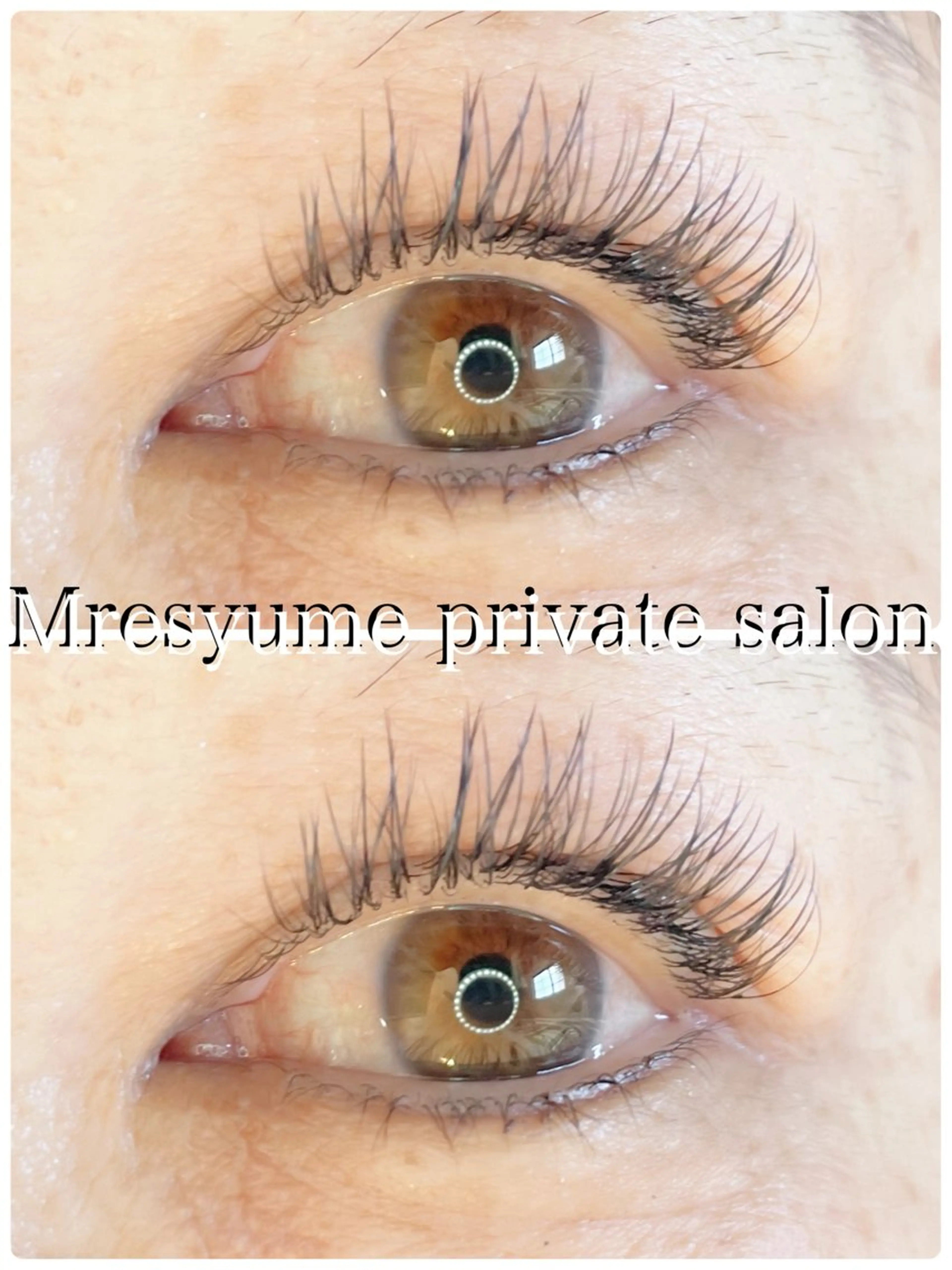 マツエク・マツパ Mresyume MAYUのマツエク・マツパデザイン