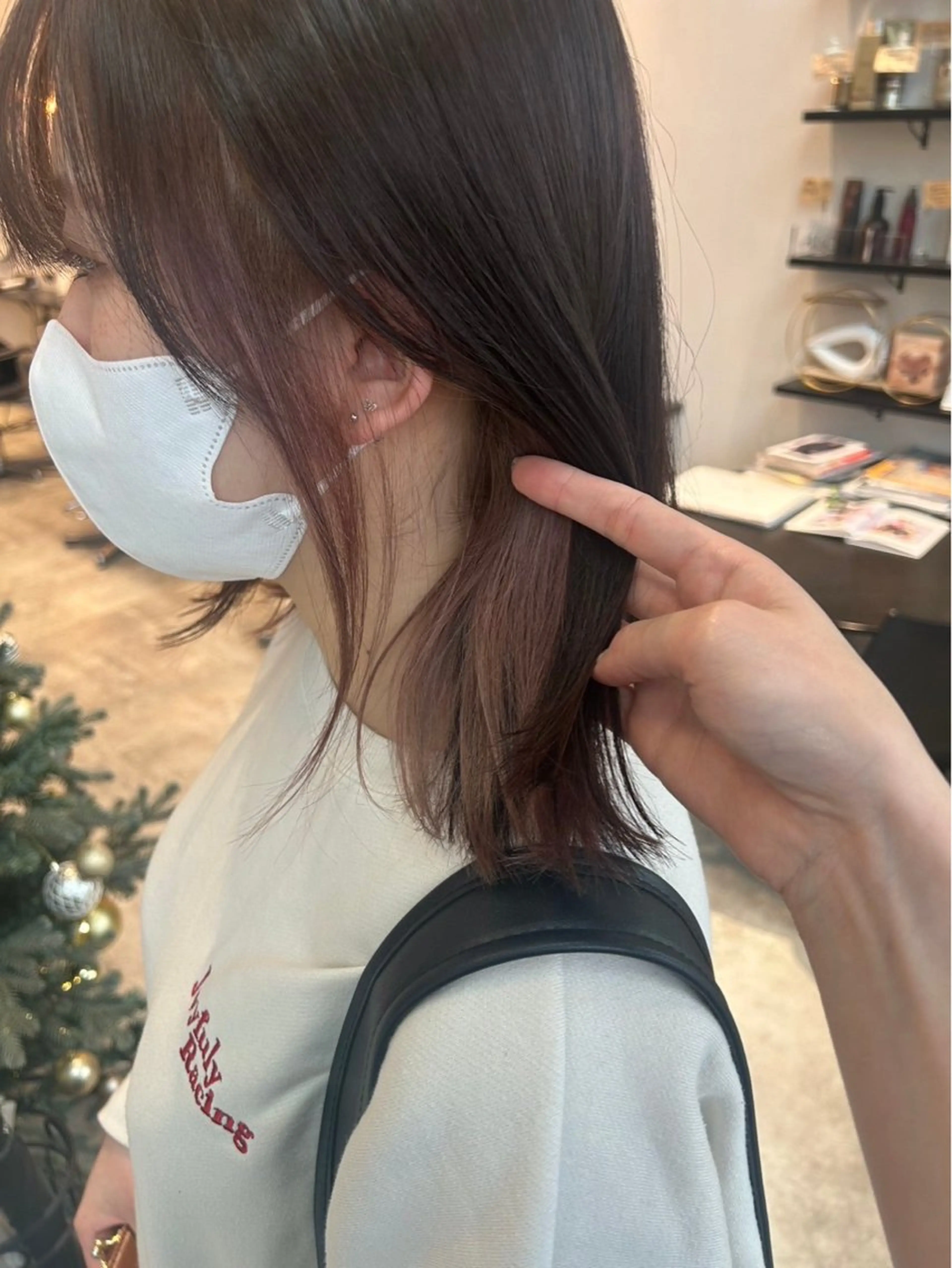 ミディアム 垢抜け/イメチェン color🦩ちあきのヘアスタイル