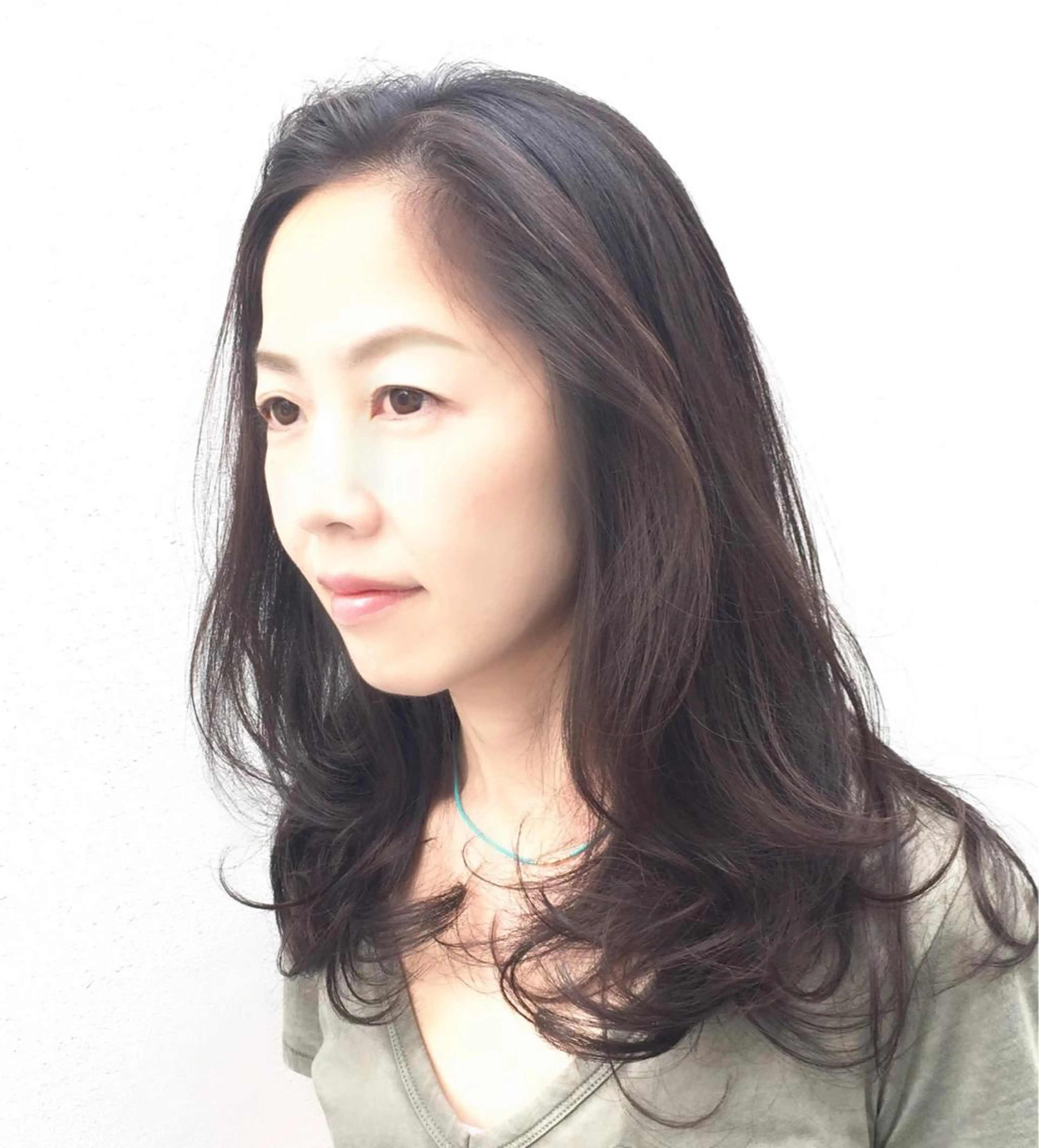 ロング 福地 礼奈のヘアスタイル