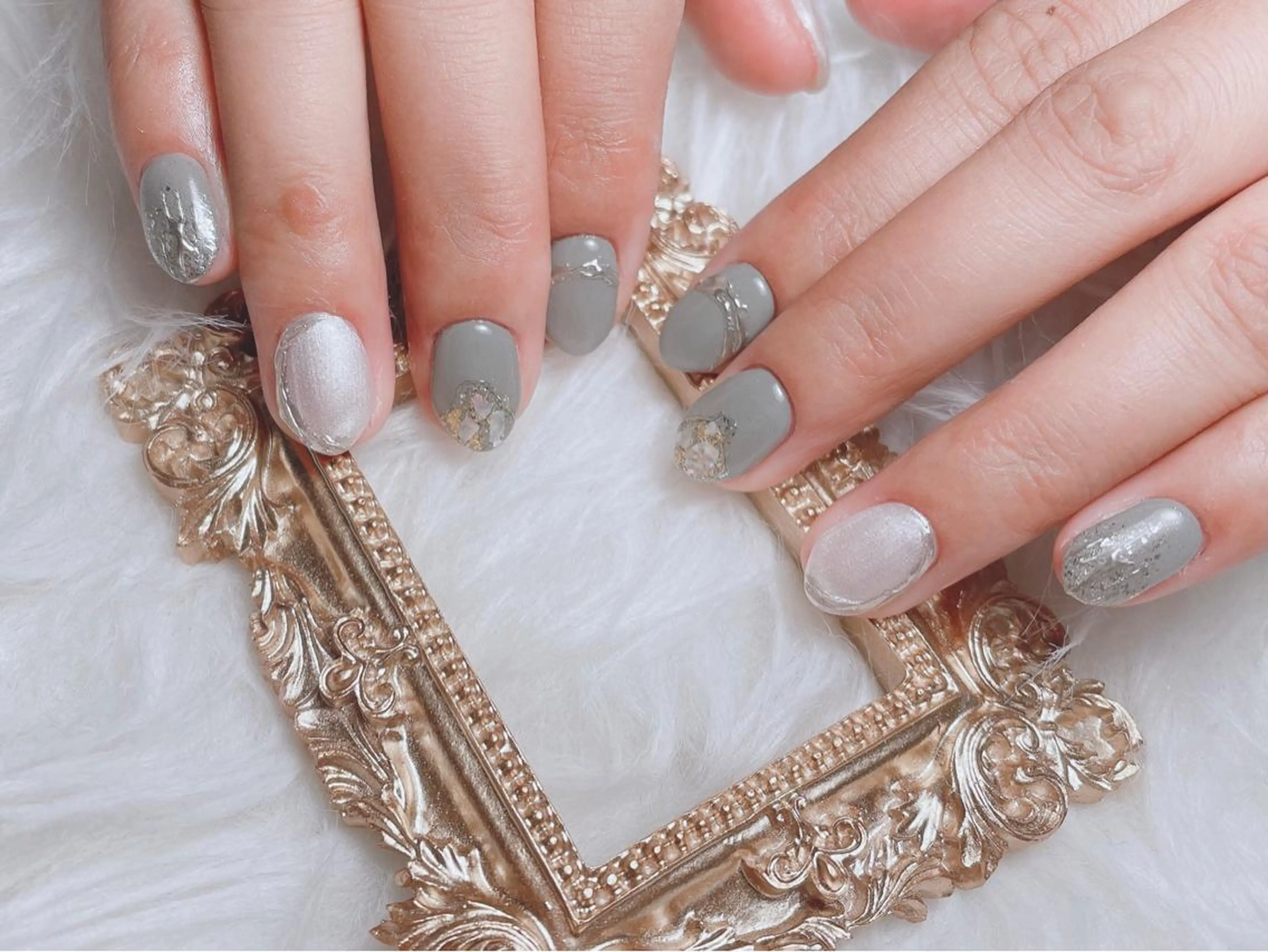 ネイル MiKi Nai池袋 長さだし得意のネイルデザイン