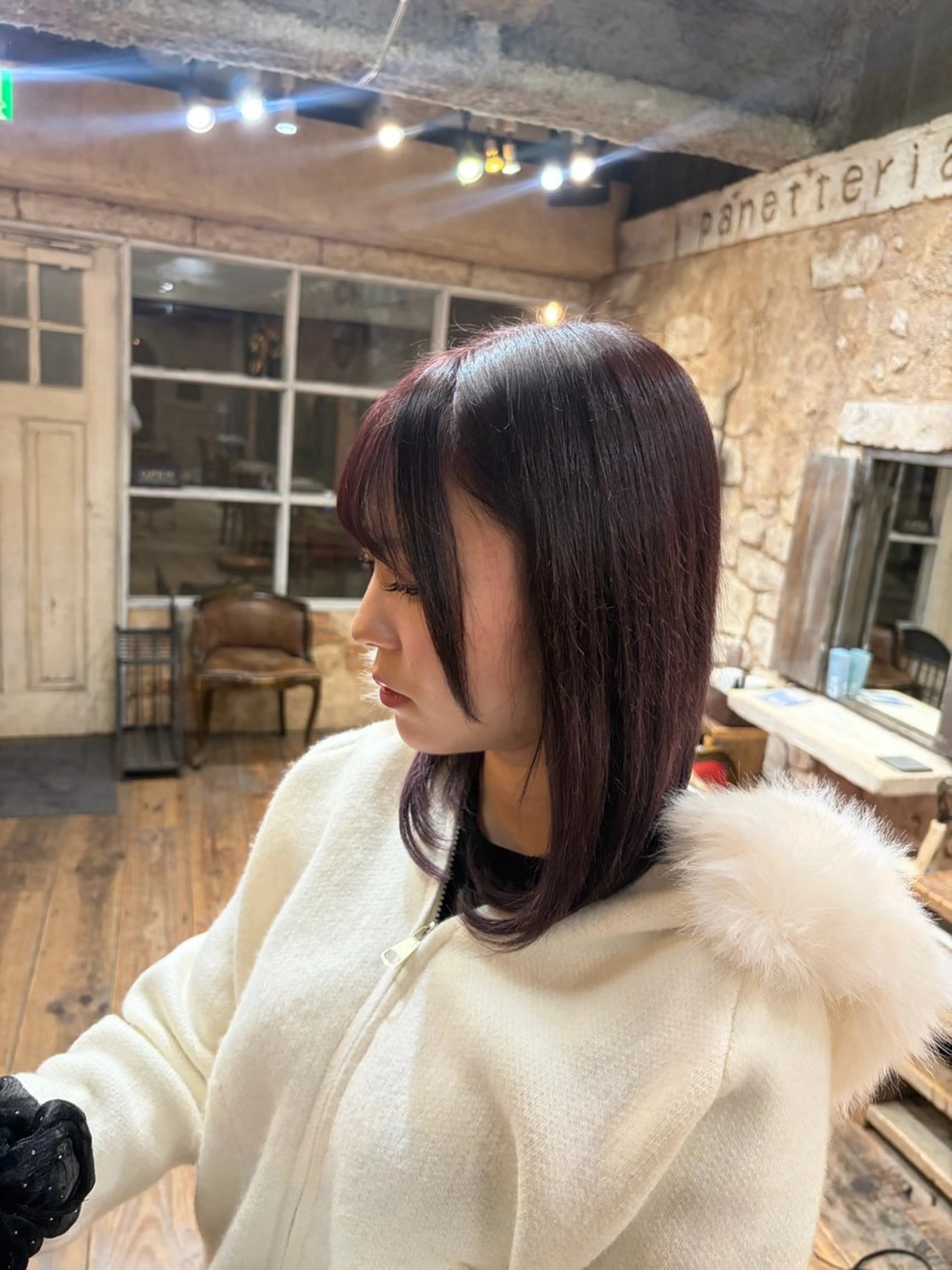 ミディアム カラー ヘアカラー 髪質改善/ 大久保壯真のヘアスタイル