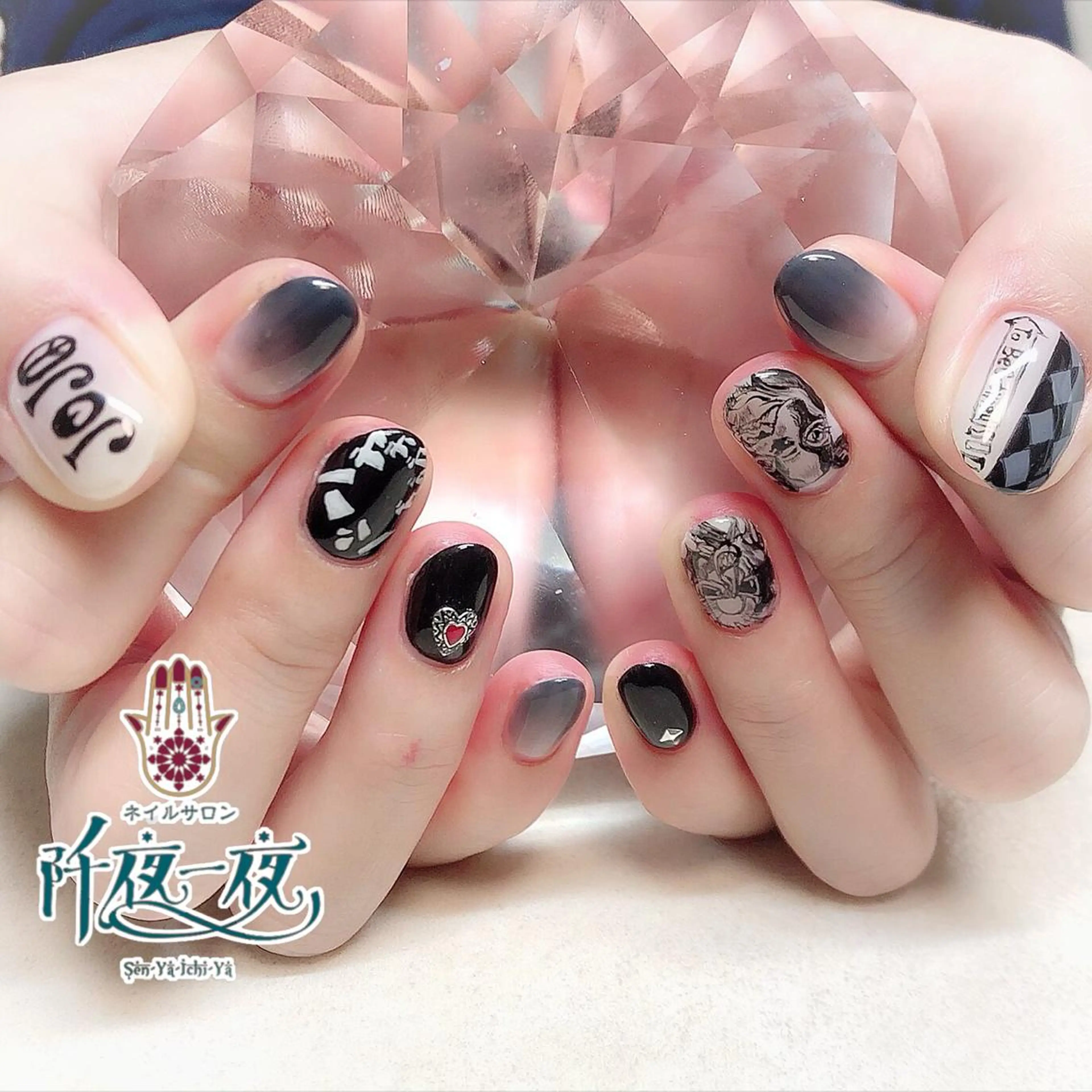 ネイル 六本木ネイル阡夜一夜 当日＆持ち込み歓迎のネイルデザイン