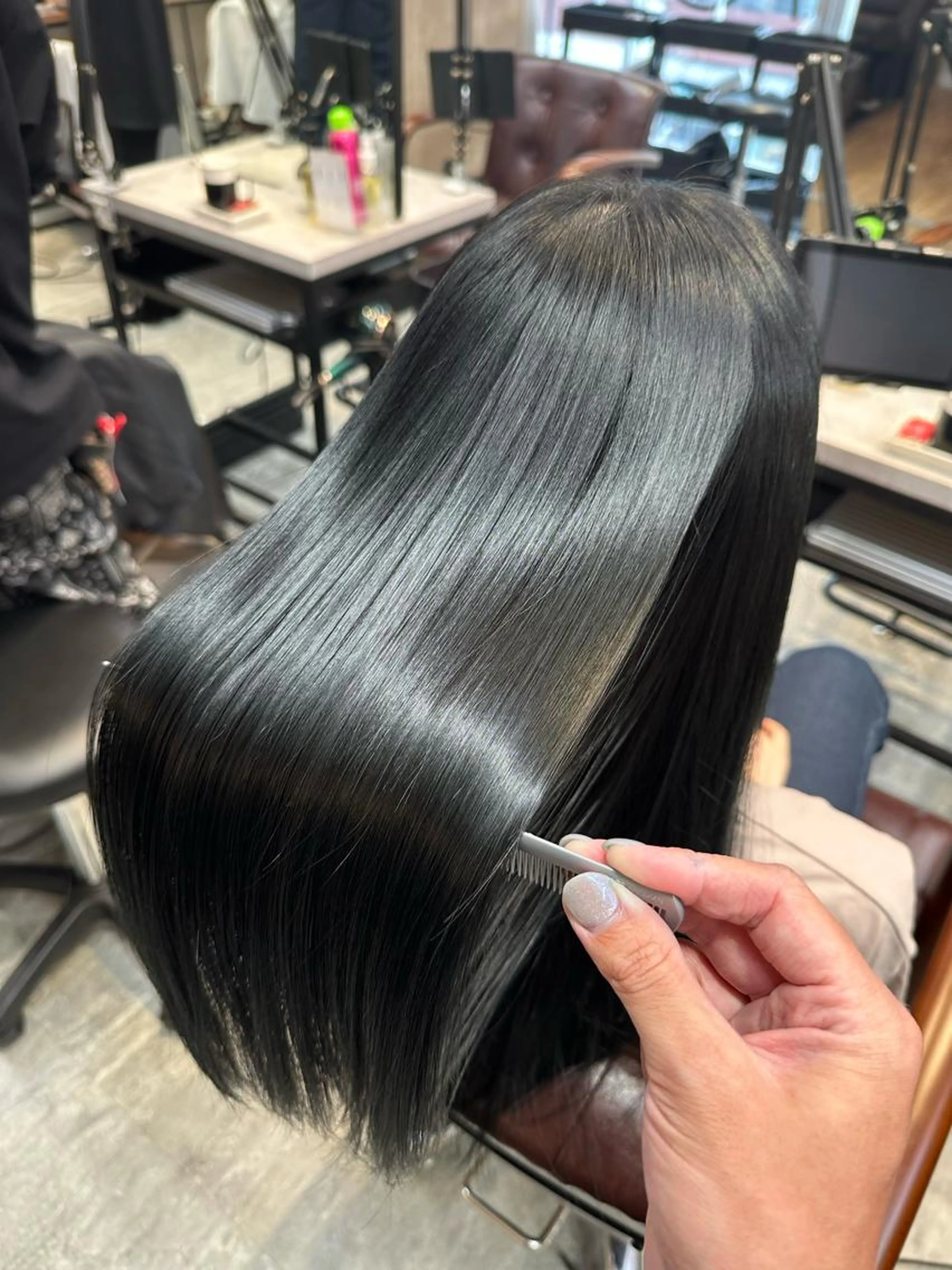 【最高峰の美髪】カット+プレミアム縮毛矯正+髪質改善トリートメント✨の写真