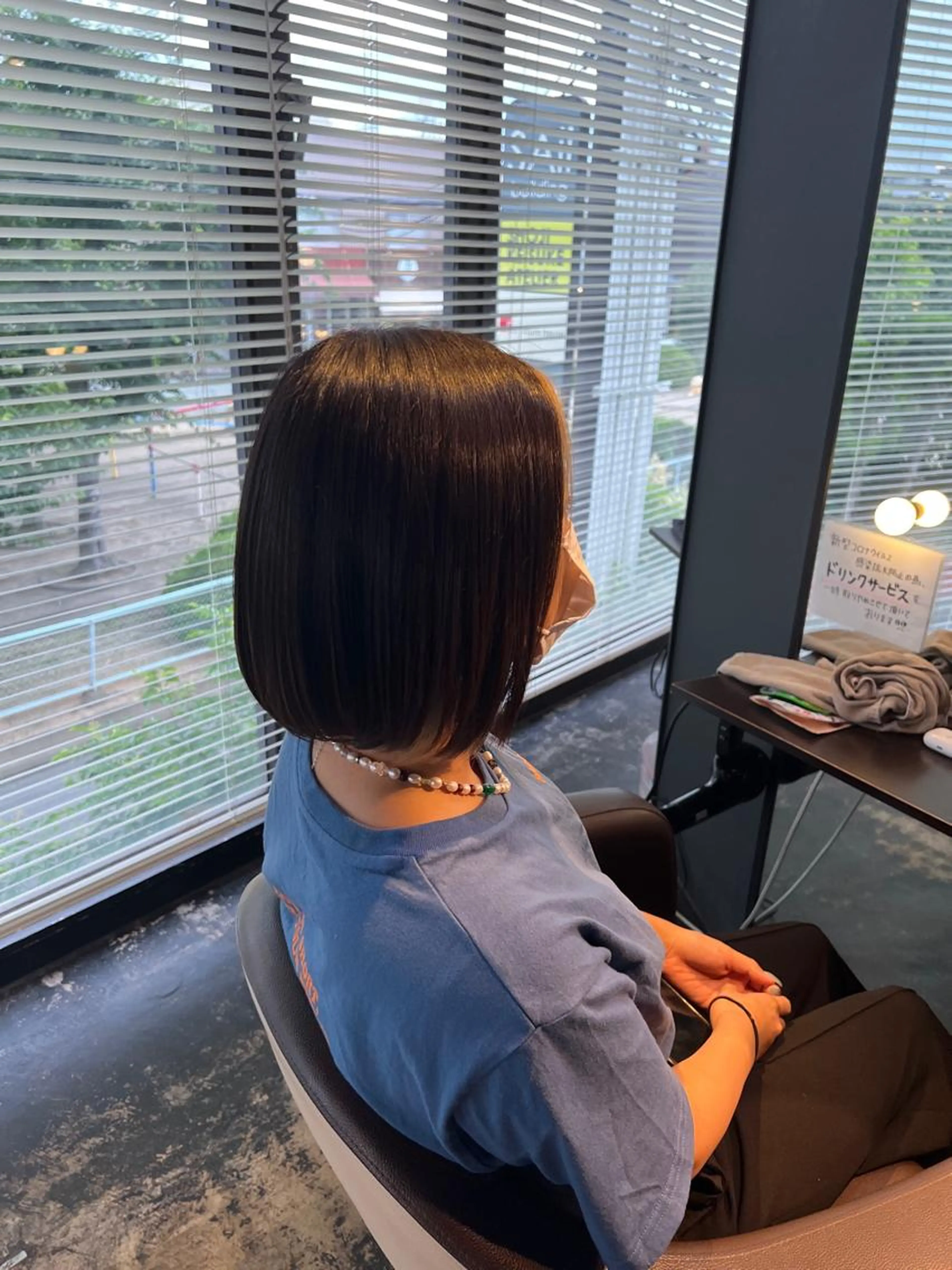 髪質改善+カットの写真