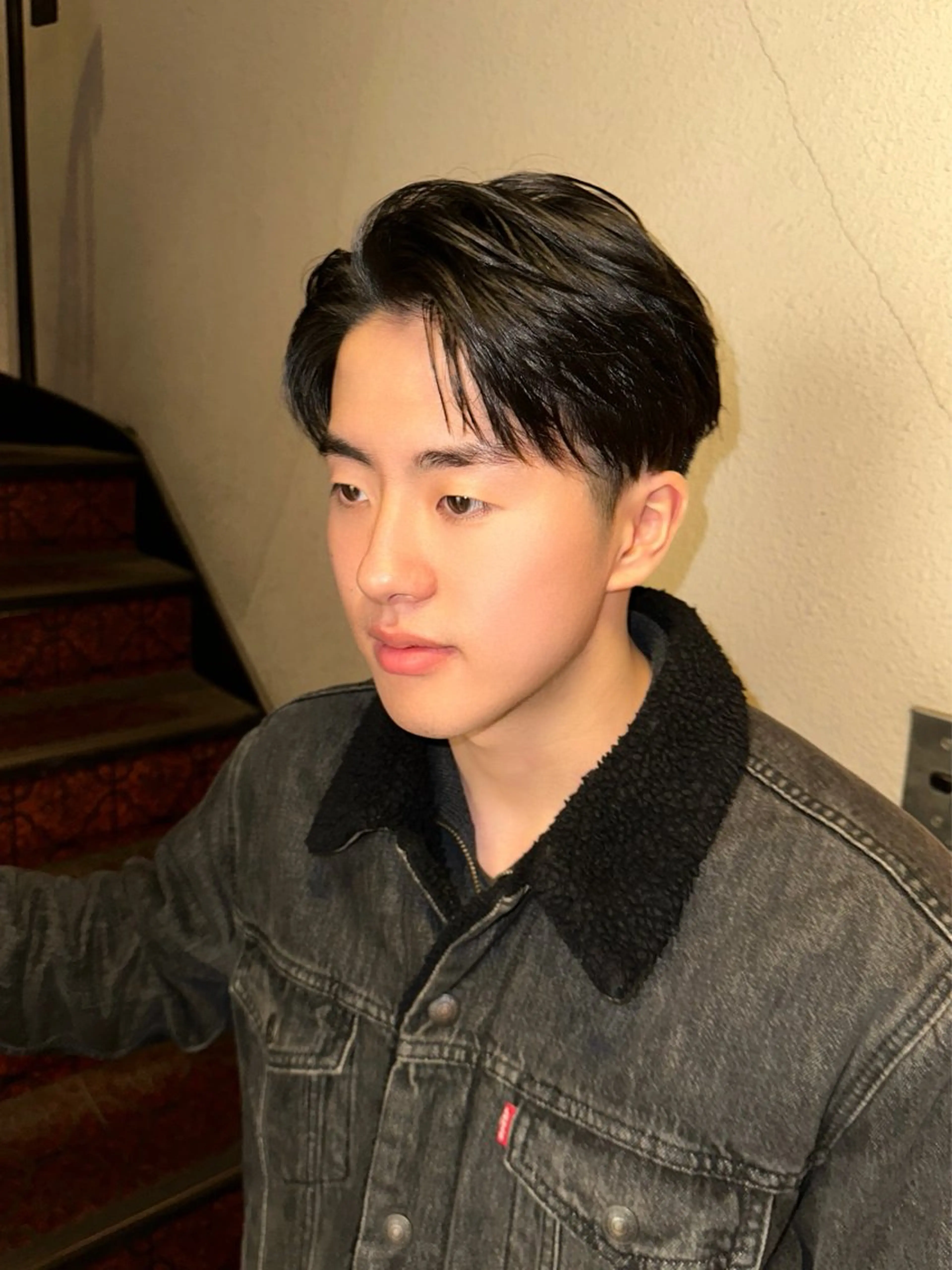 メンズ 七三 刈り上げ PISM 銀座所属・大野 颯平のヘアスタイル