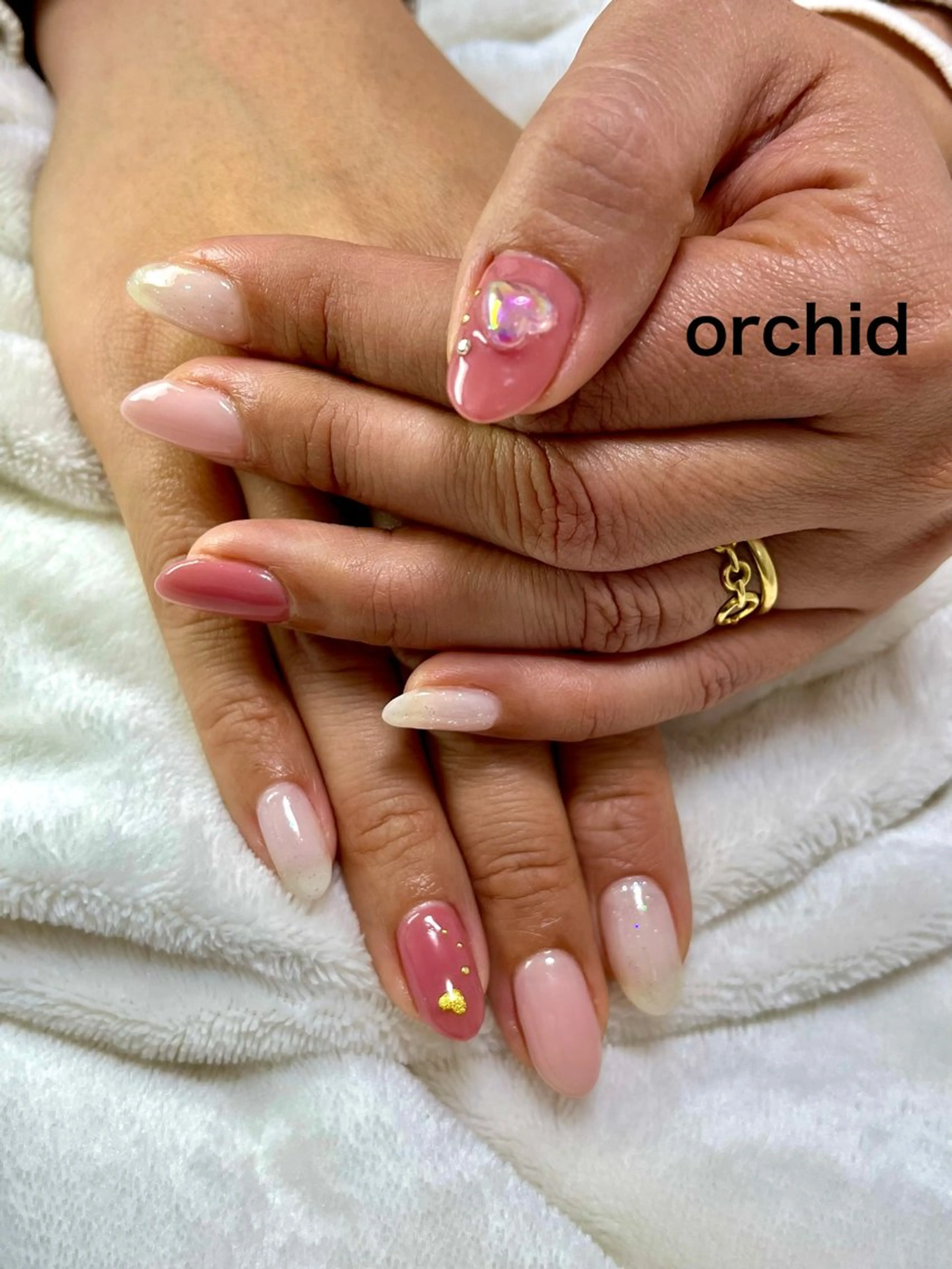 ネイル orchid ♡オーキッドのネイルデザイン