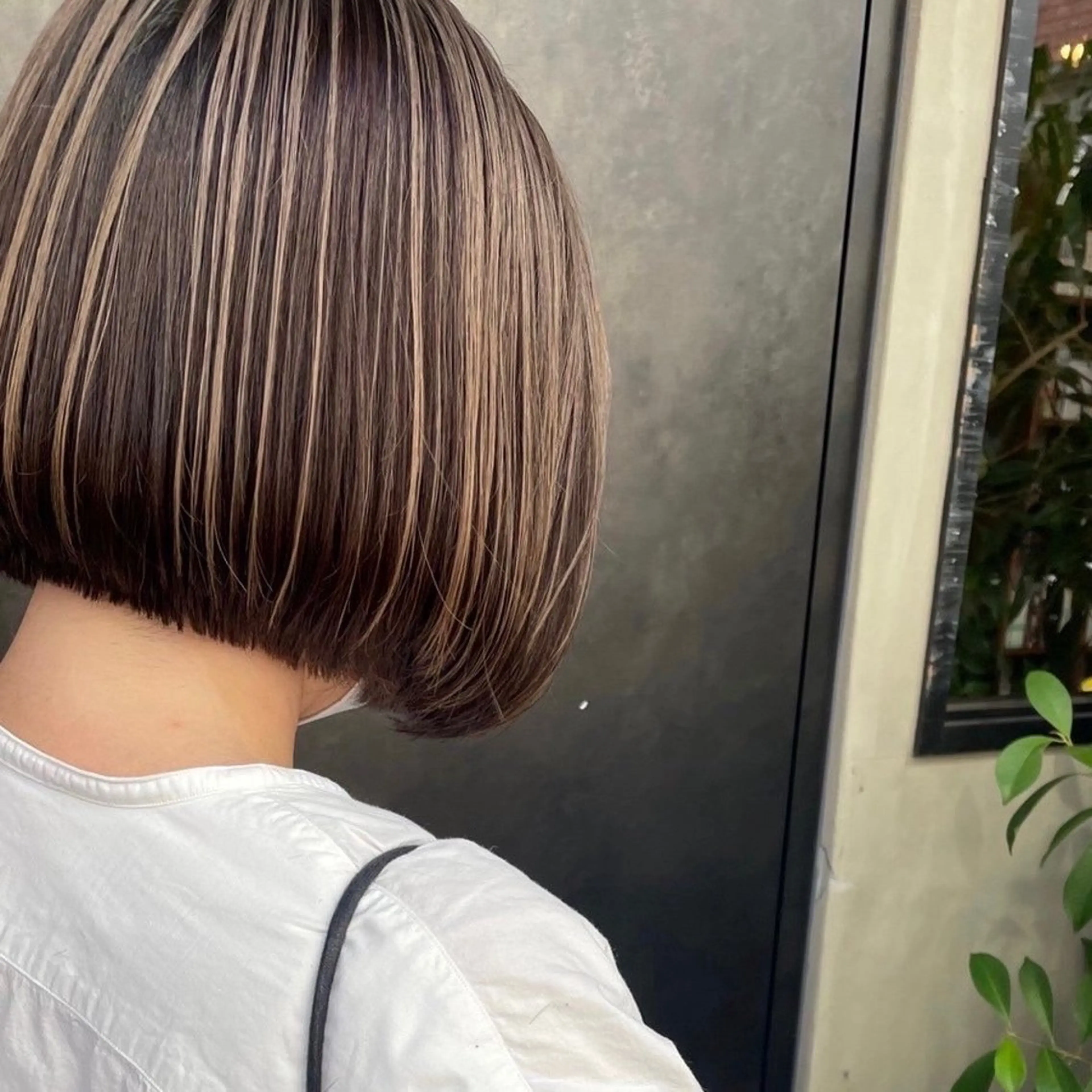 ショート ヘアカラー 大武 楓のヘアスタイル