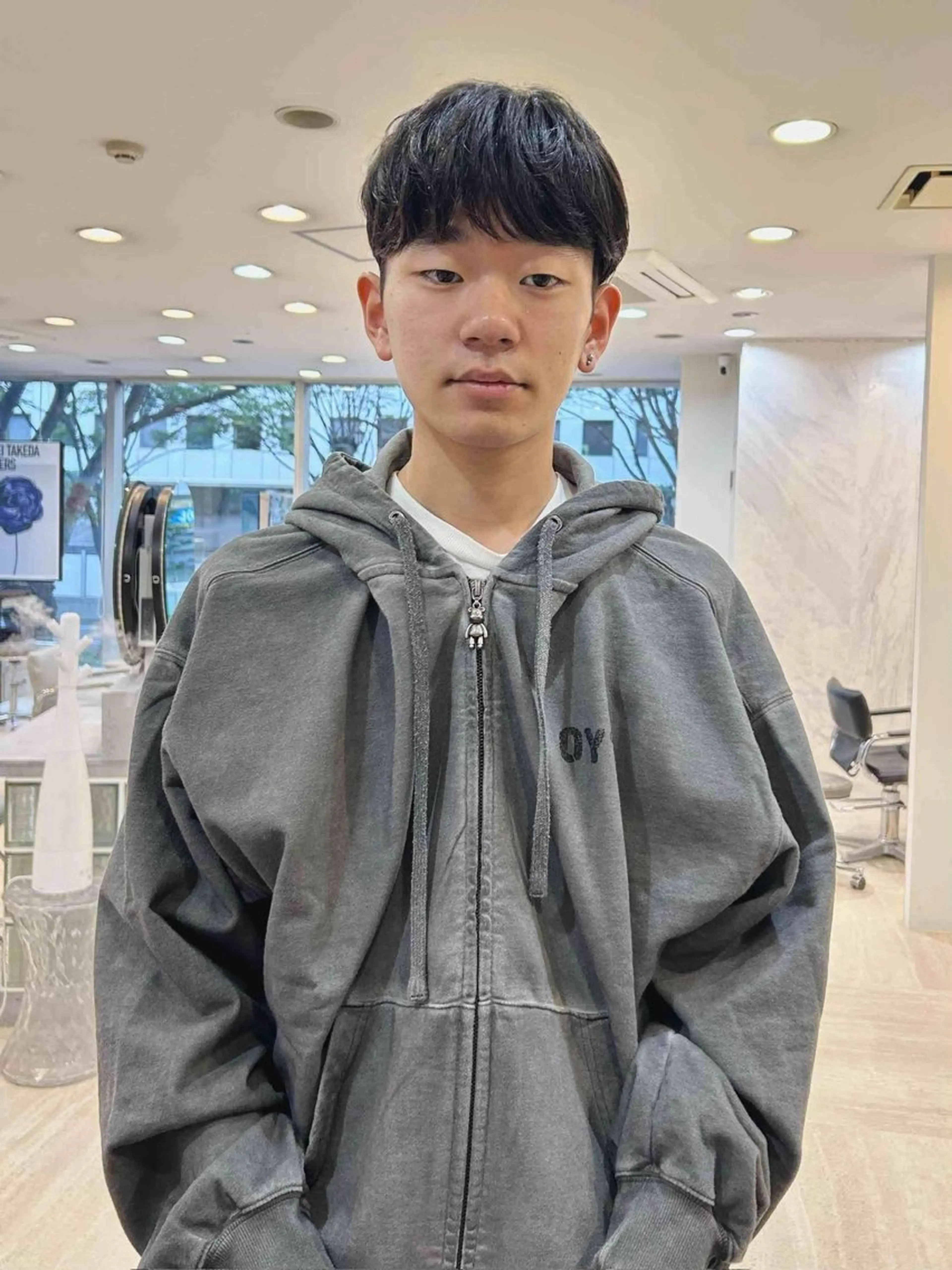 メンズカットの写真