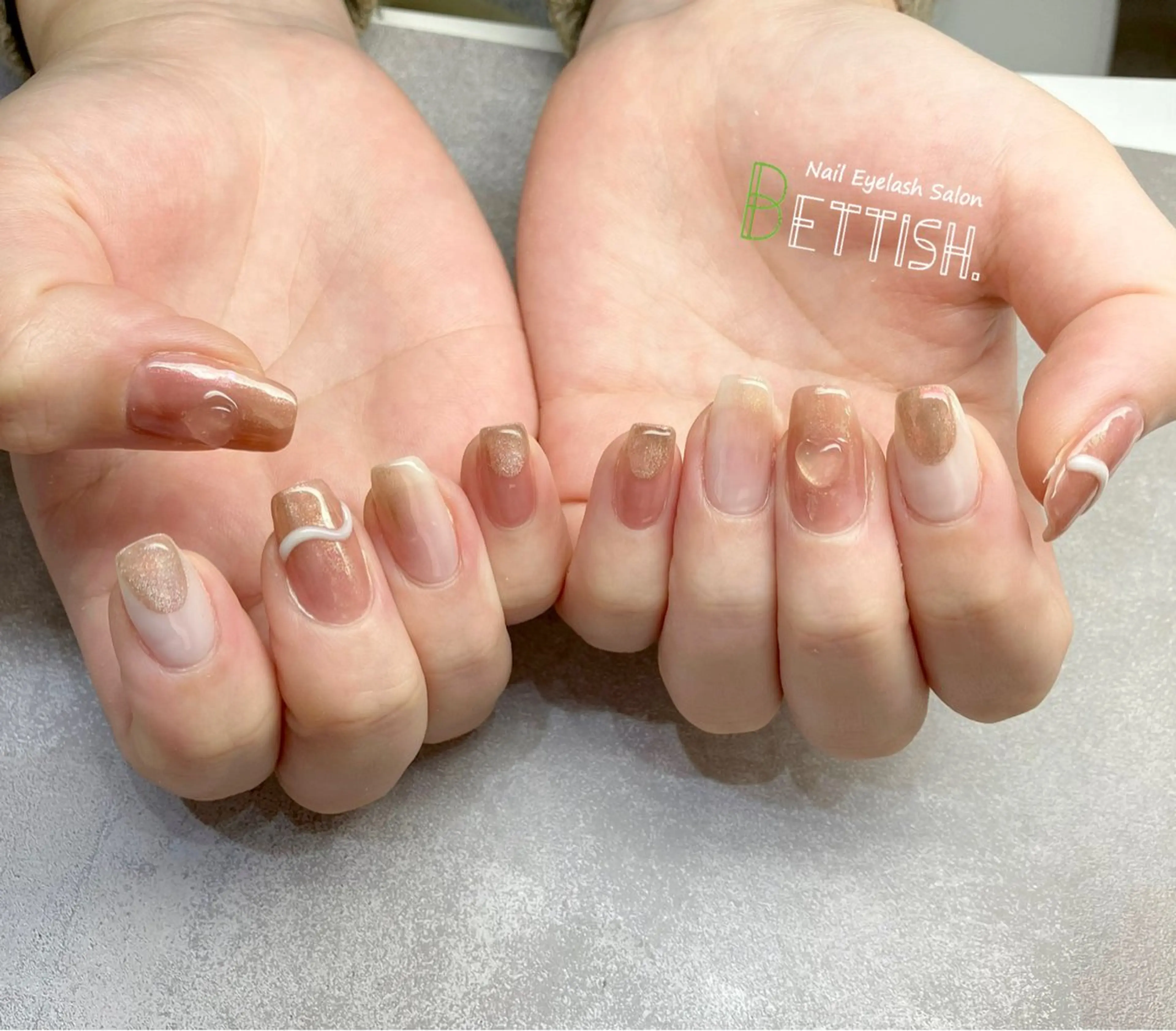 ネイル ハンドネイル BETTISH. KUMIKO☺︎︎のネイルデザイン