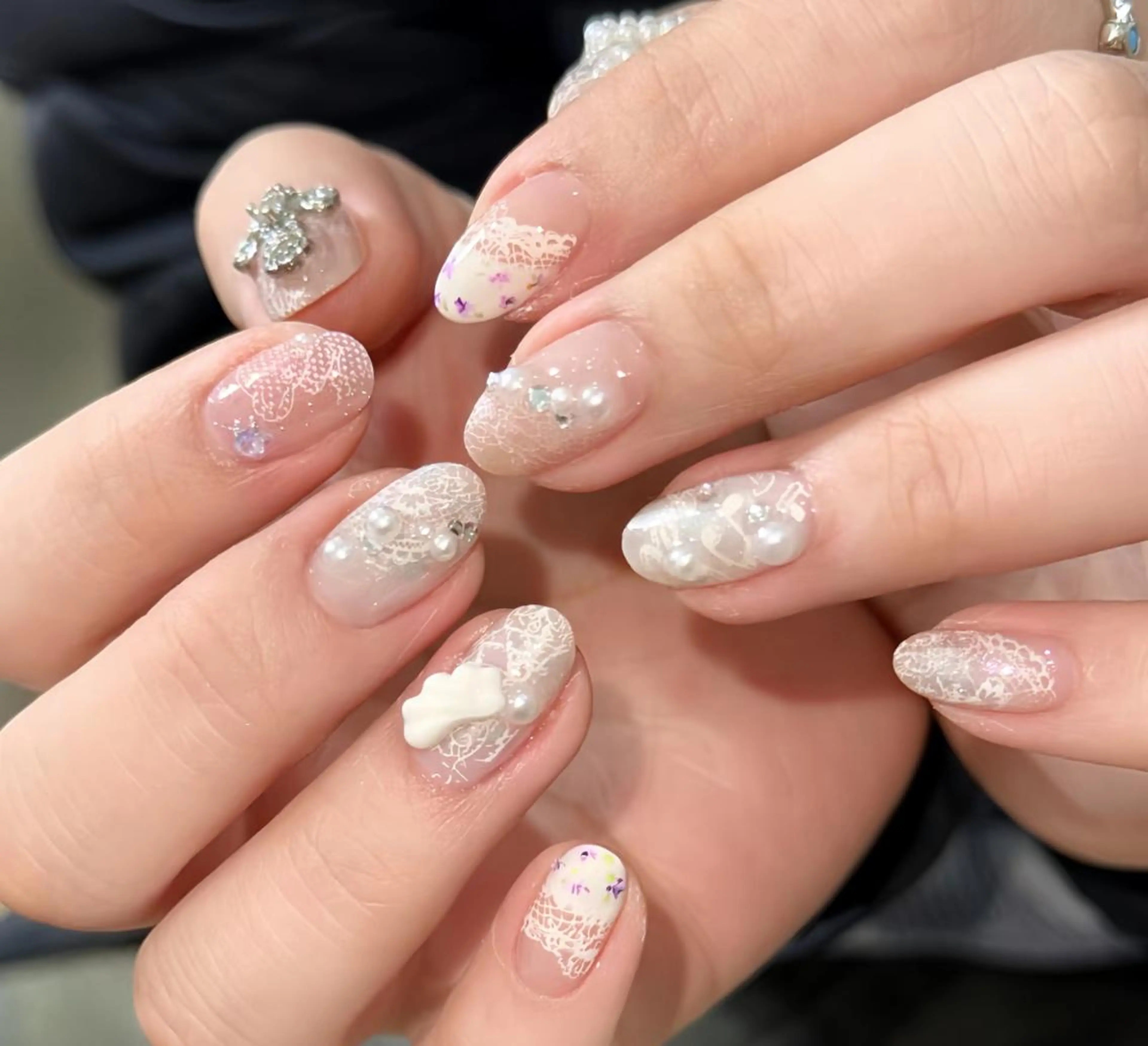 ネイル ハンドネイル By moonネイル 🌷ワンホン/韓国風のネイルデザイン