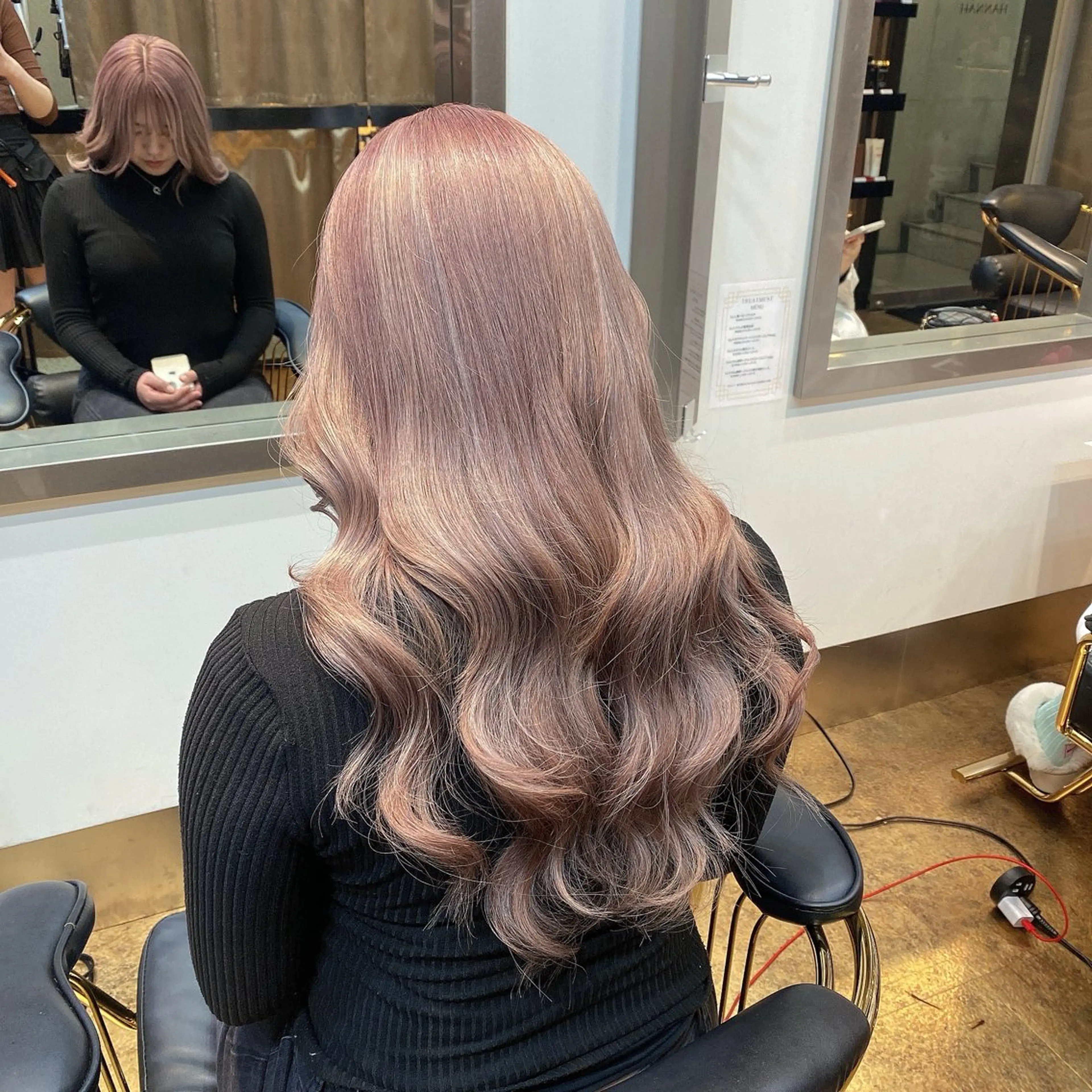 【当店エクステのみ⚠️】エクステ付きカラー¥11000​〜​の写真