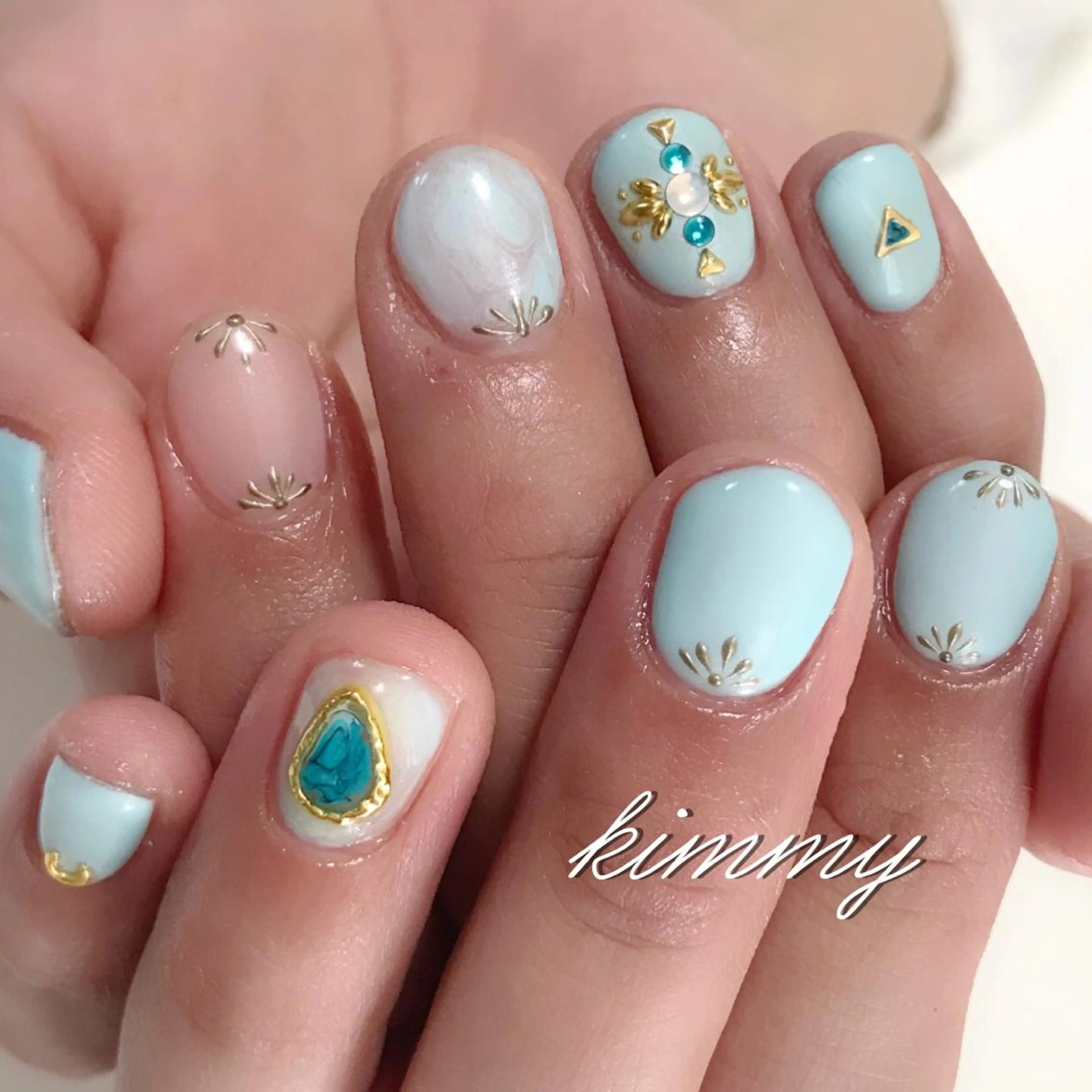 ネイル ハンドネイル kimmy nailsのネイルデザイン