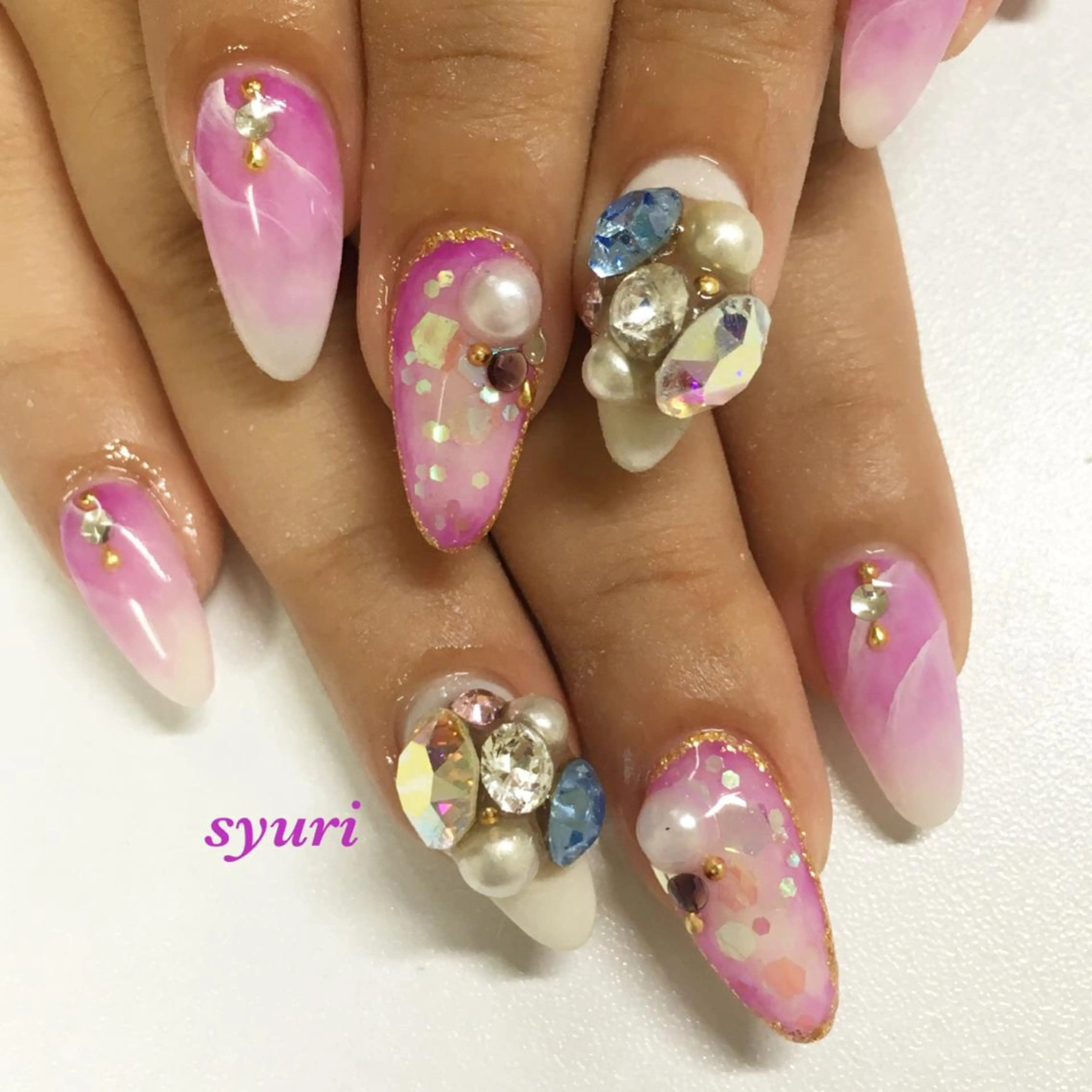 ネイル ハンドネイル syuri nailのネイルデザイン