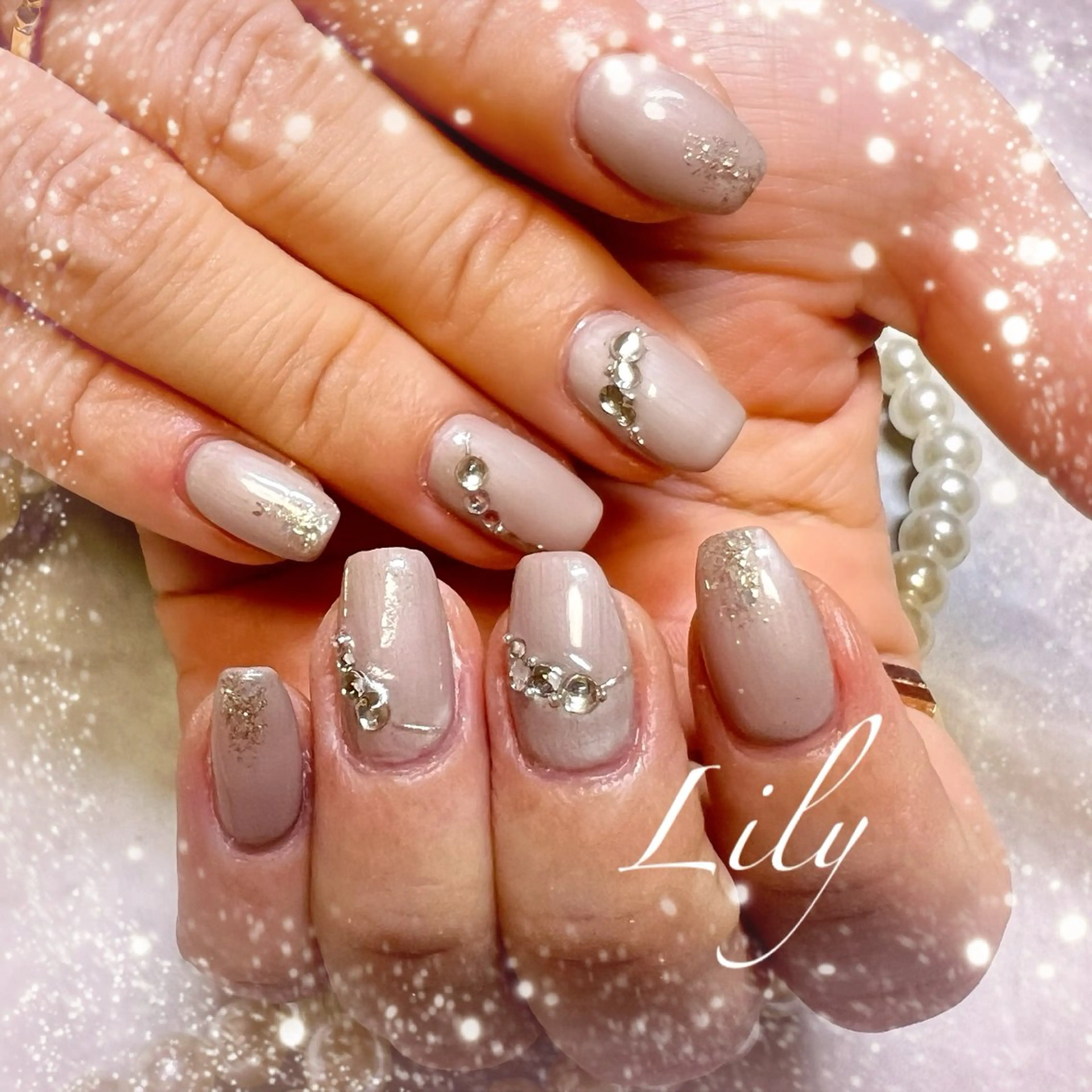 ネイル ハンドネイル Nailsalon Lilyのネイルデザイン