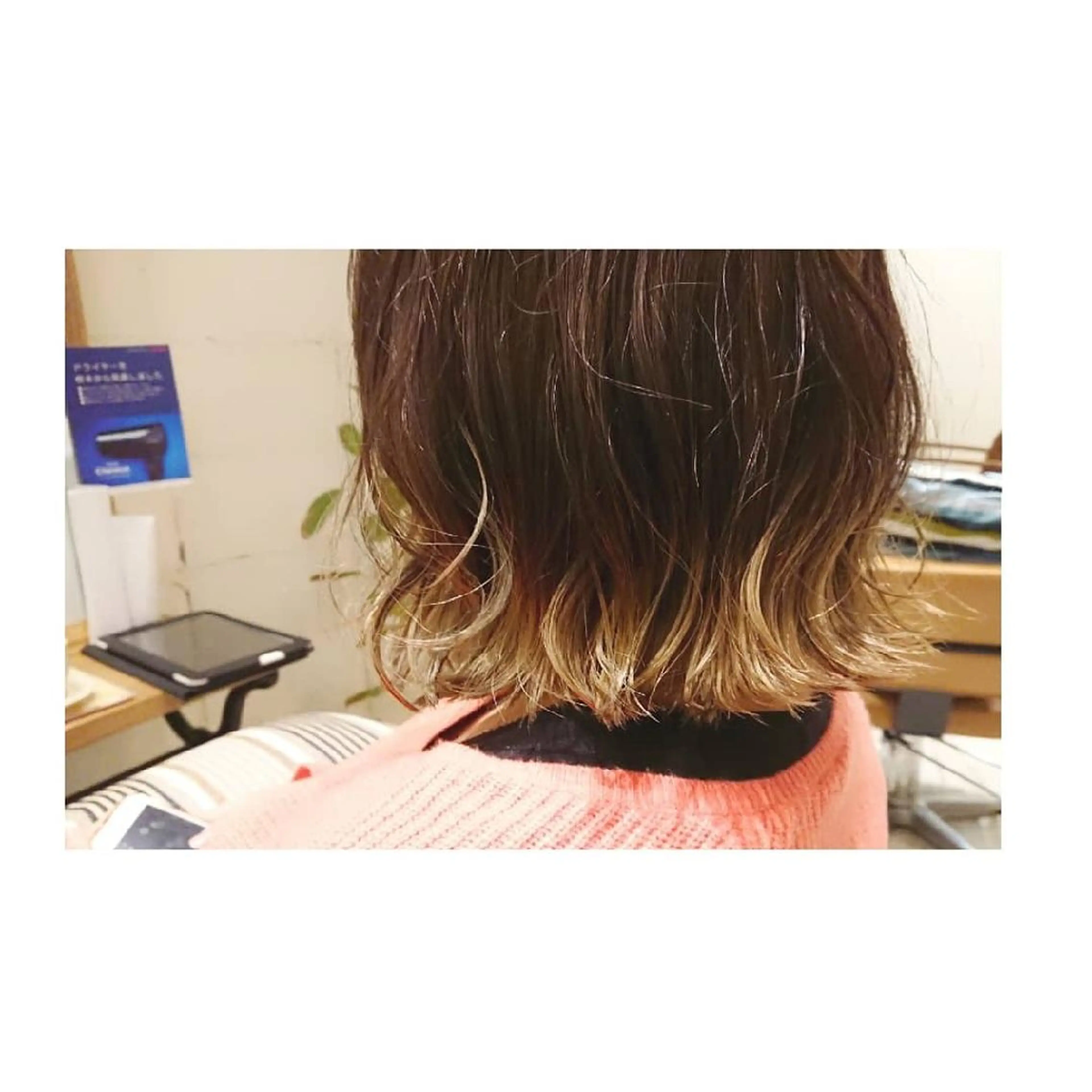 ミディアム カラー ヘアアレンジ ヘアカラー ◎モチマル チアキ◎のヘアスタイル