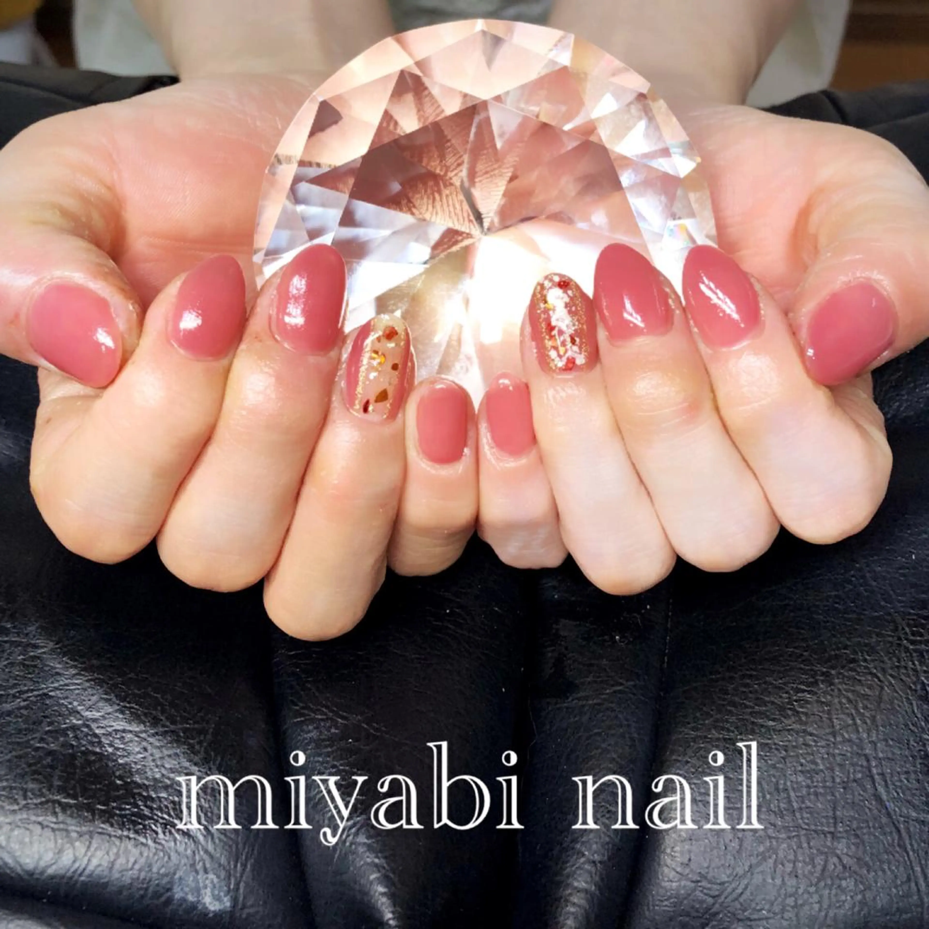 ネイル アートネイル ジェルネイル ハンドネイル miyabi nail 桂川駅近くのネイルデザイン
