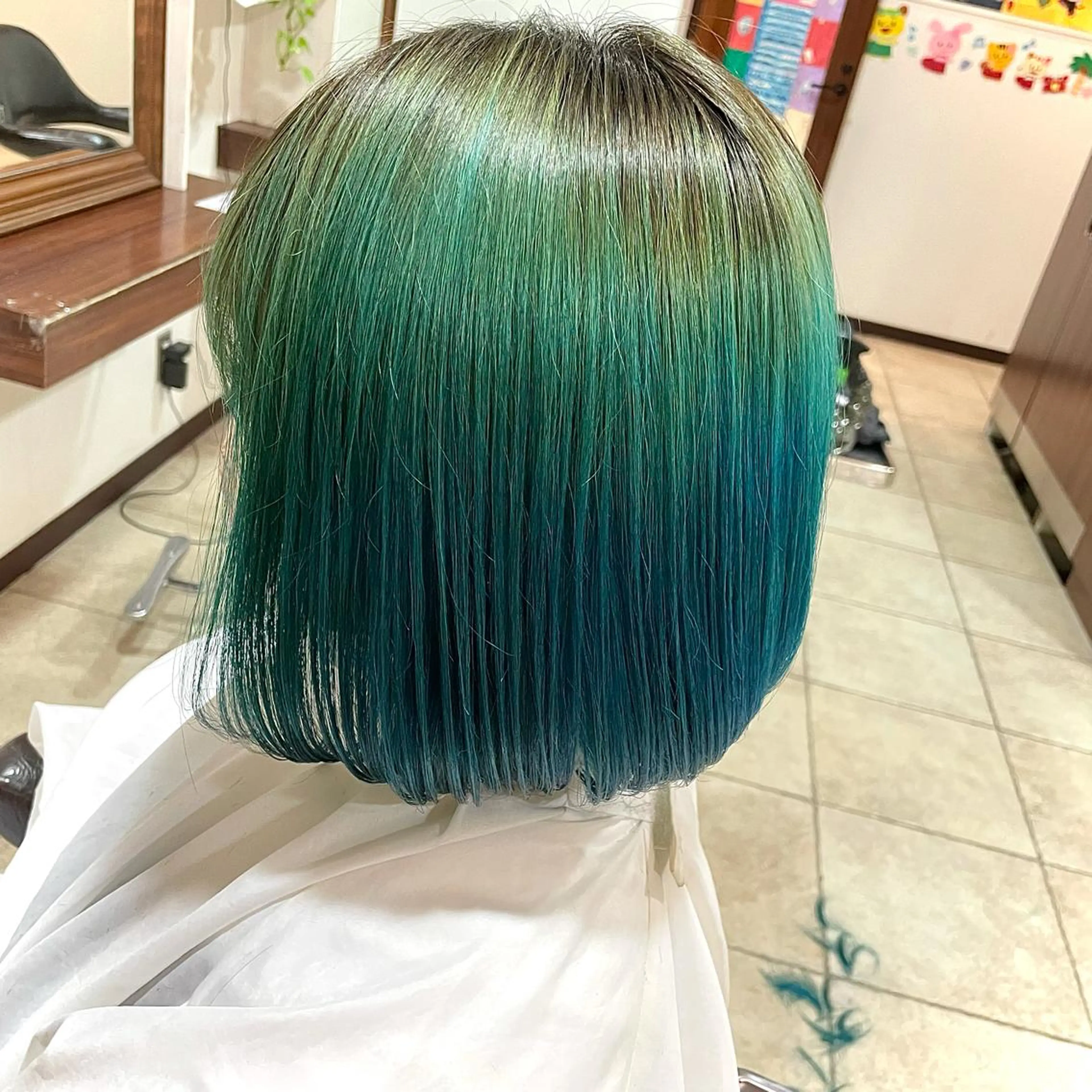 ミディアム ヘアアレンジ ボブ カット 吉田 桃夏のヘアスタイル