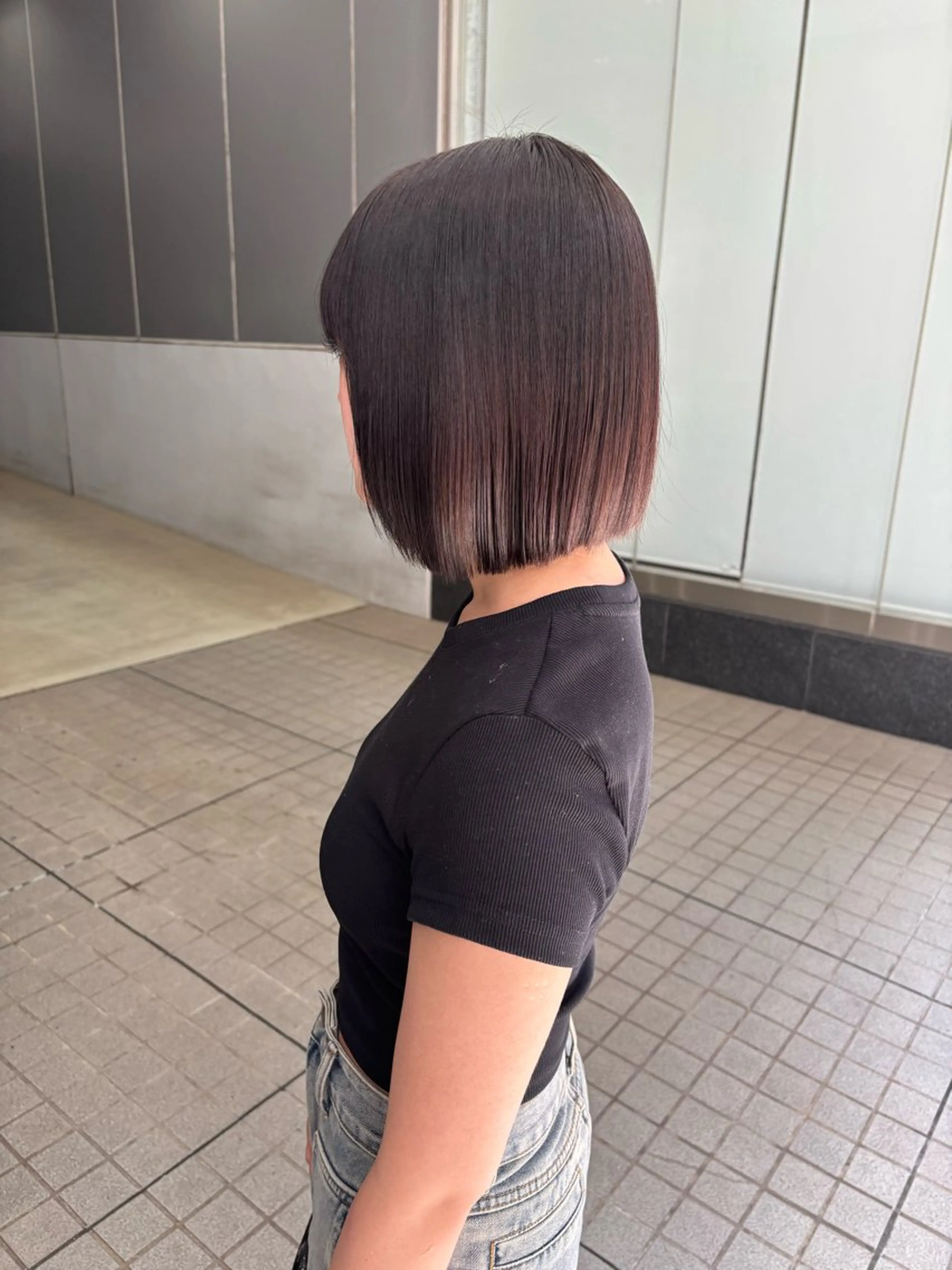 ショート MISAKI🪐 縮毛矯正のヘアスタイル