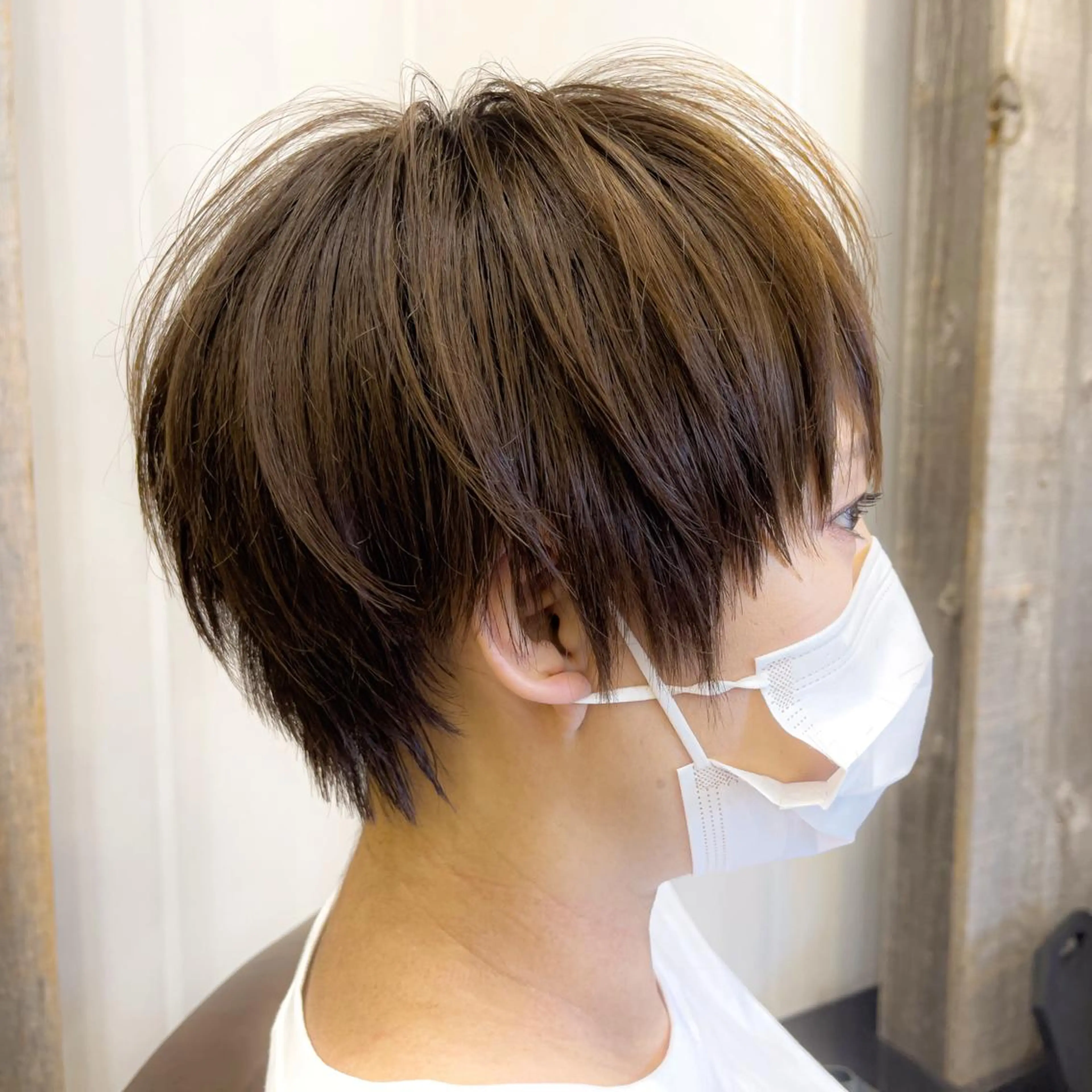 ショート カラー OAK溝の口 𖠋SHINYAのヘアスタイル