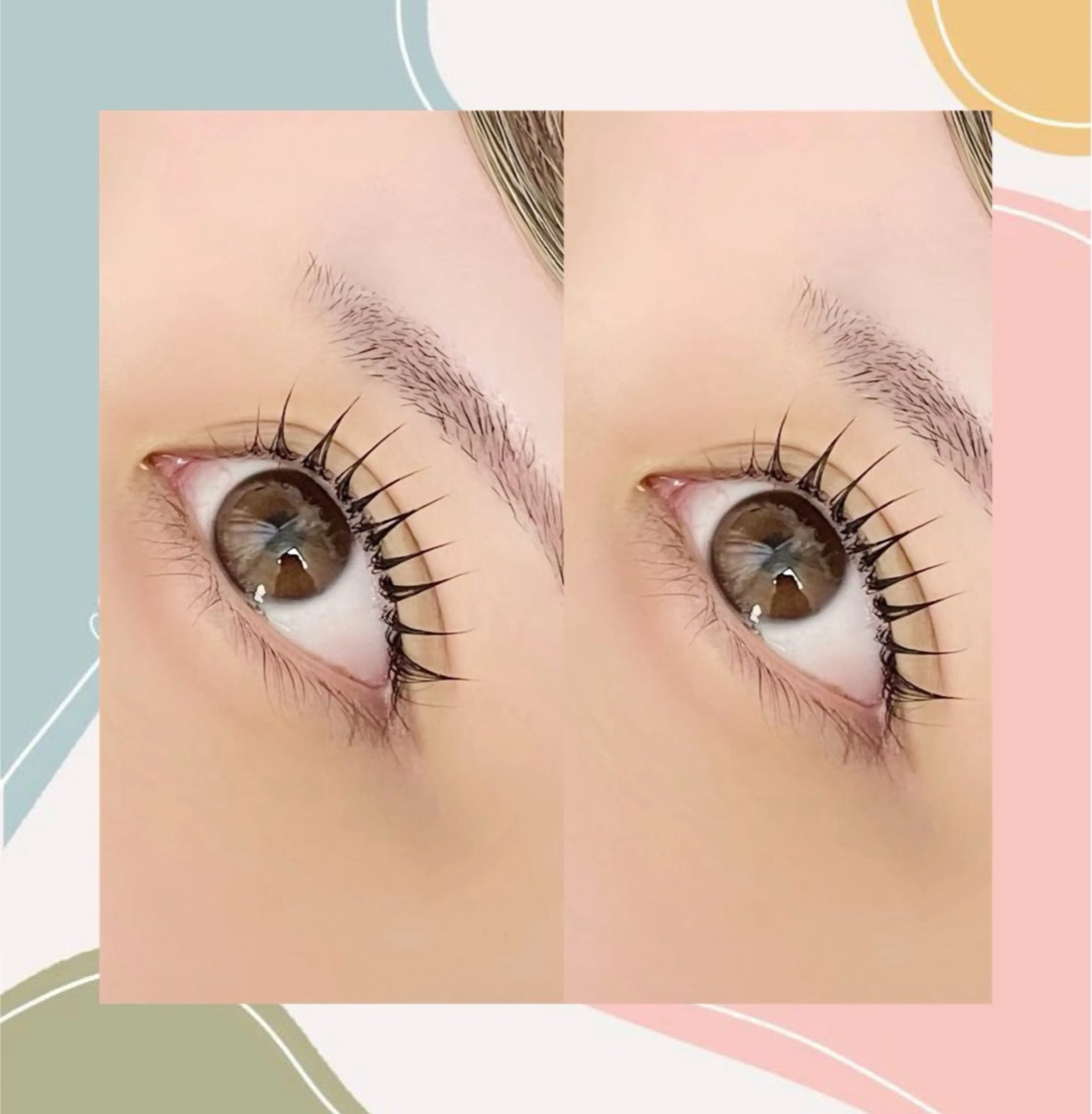 マツエク・マツパ 荻原 希蘭のマツエク・マツパデザイン