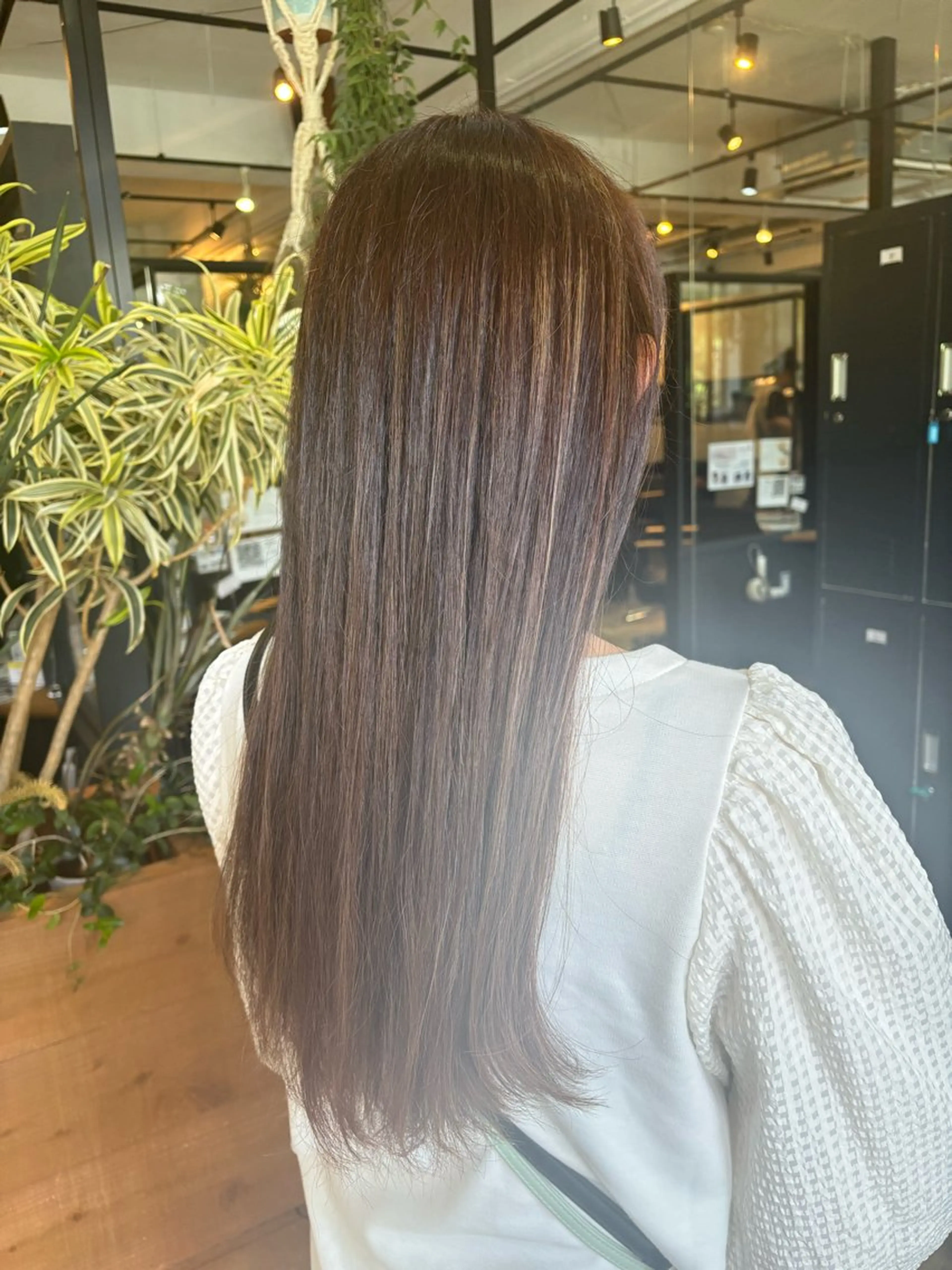 ロング カラー ヘアカラー トリートメント 🌼FERIA 桃山台 えり🌼のヘアスタイル