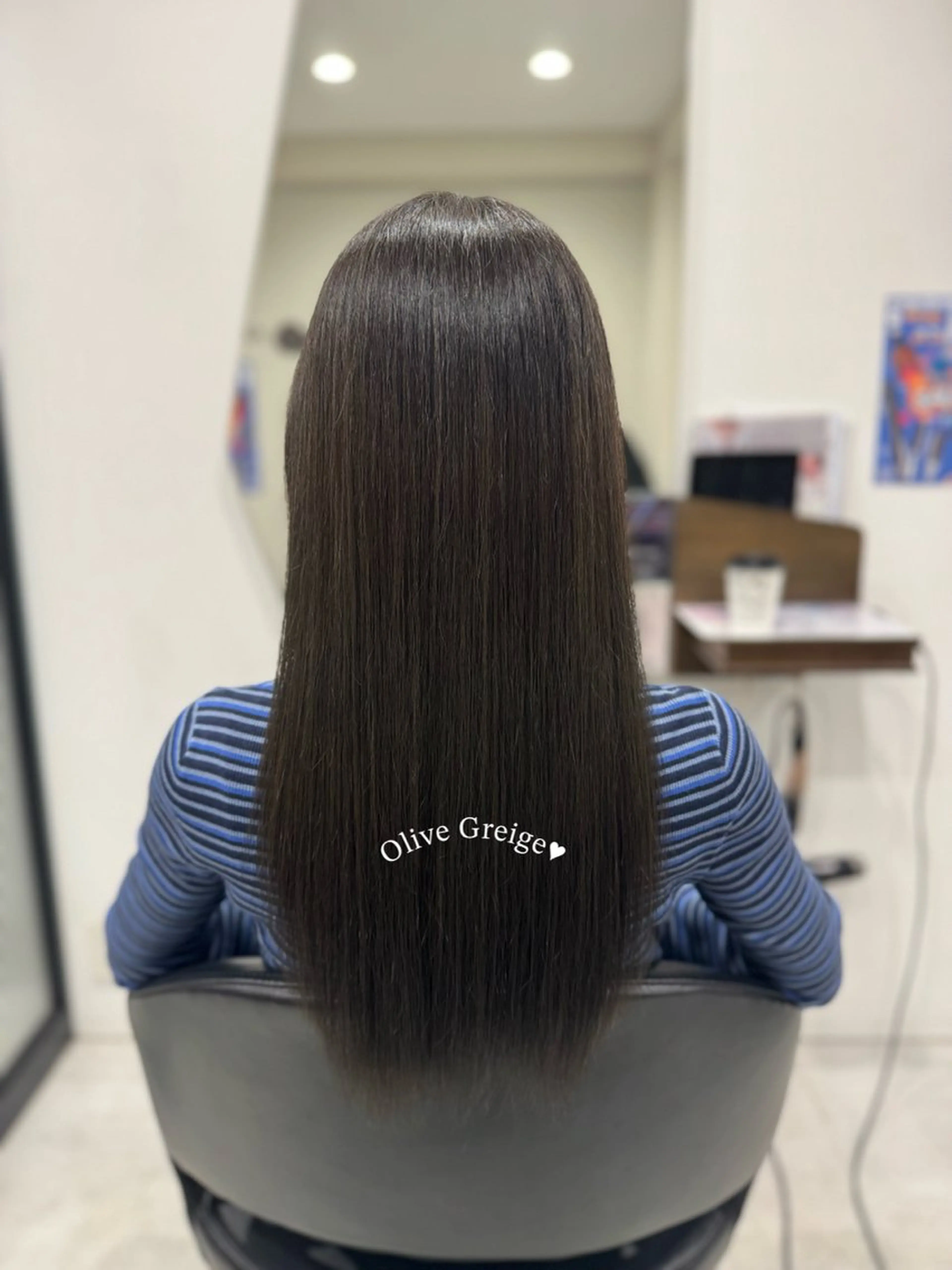 ロング カラー ヘアカラー トリートメント APHRODITE GINZA 日本橋人形町所属・🤍うる艶カラー🤍 たむら みなみ 東京のヘアスタイル