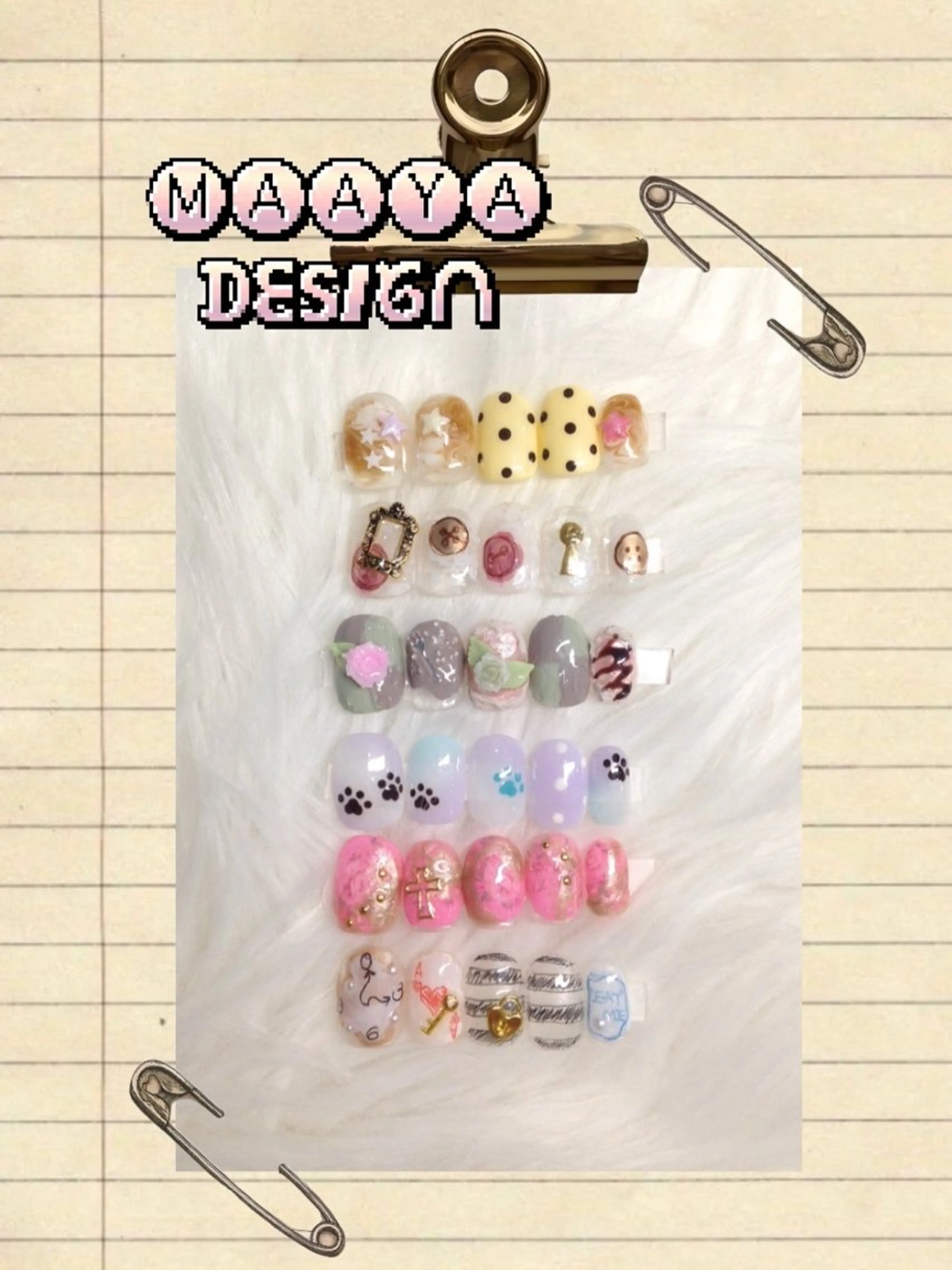 MAAYA オリジナルデザイン（オフ込み、ハンド）の写真