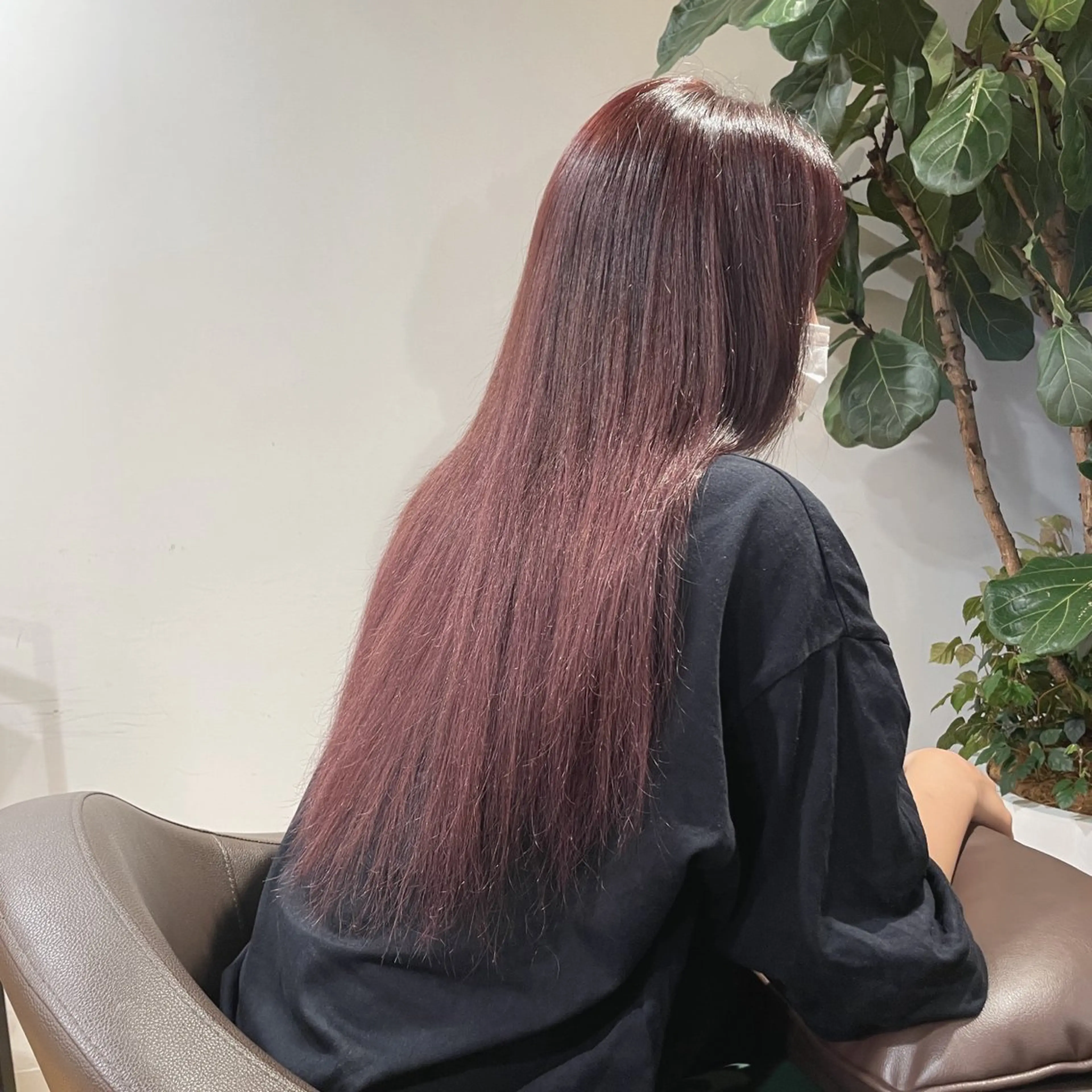 ロング カラー エクステ ロング 韓国風カラー🤎 𝒄𝒉𝒊𝒌𝒂のヘアスタイル