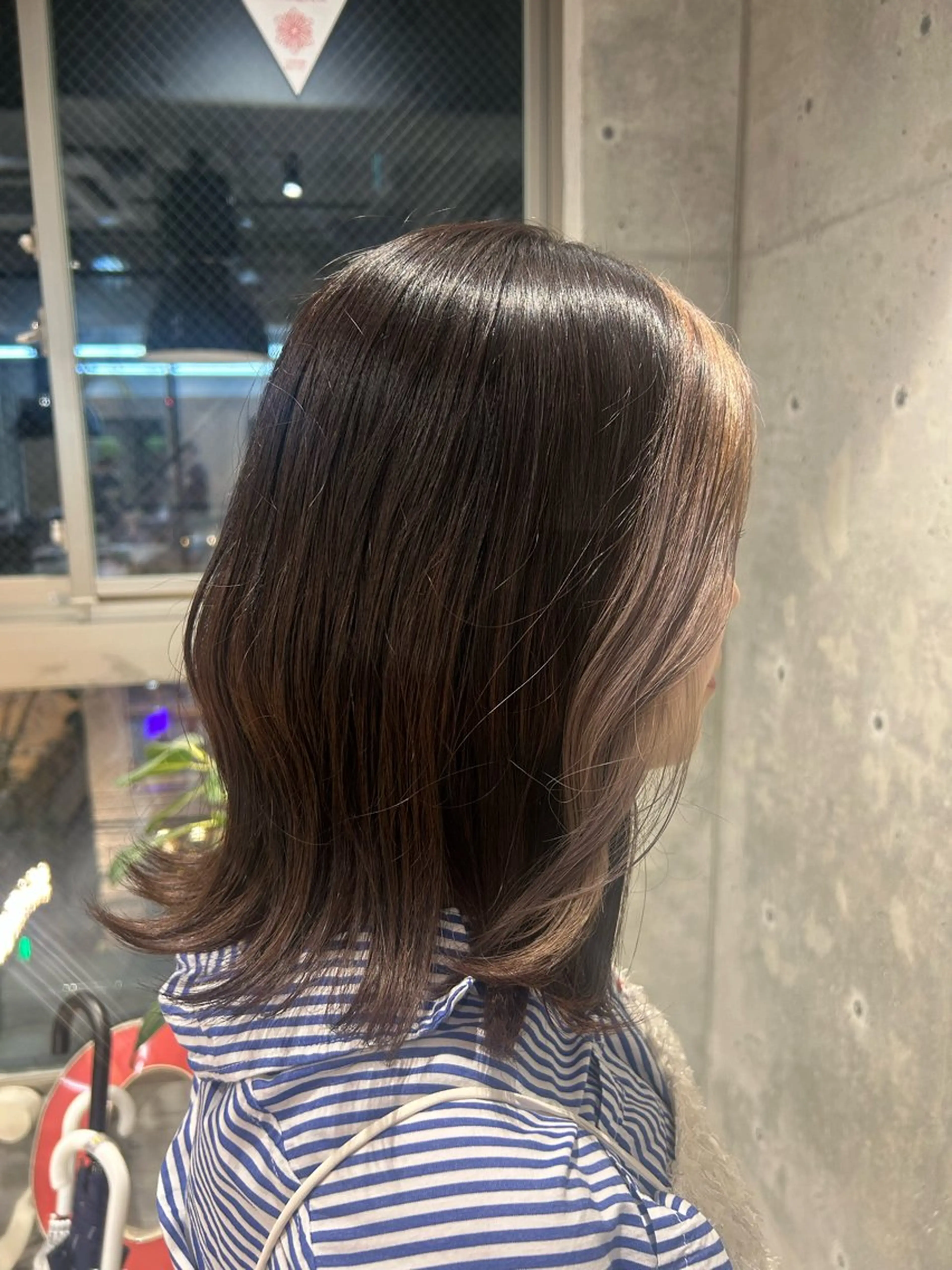 ミディアム カラー ヘアカラー トリートメント モテ艶カラー/ KaRin👼🏻のヘアスタイル