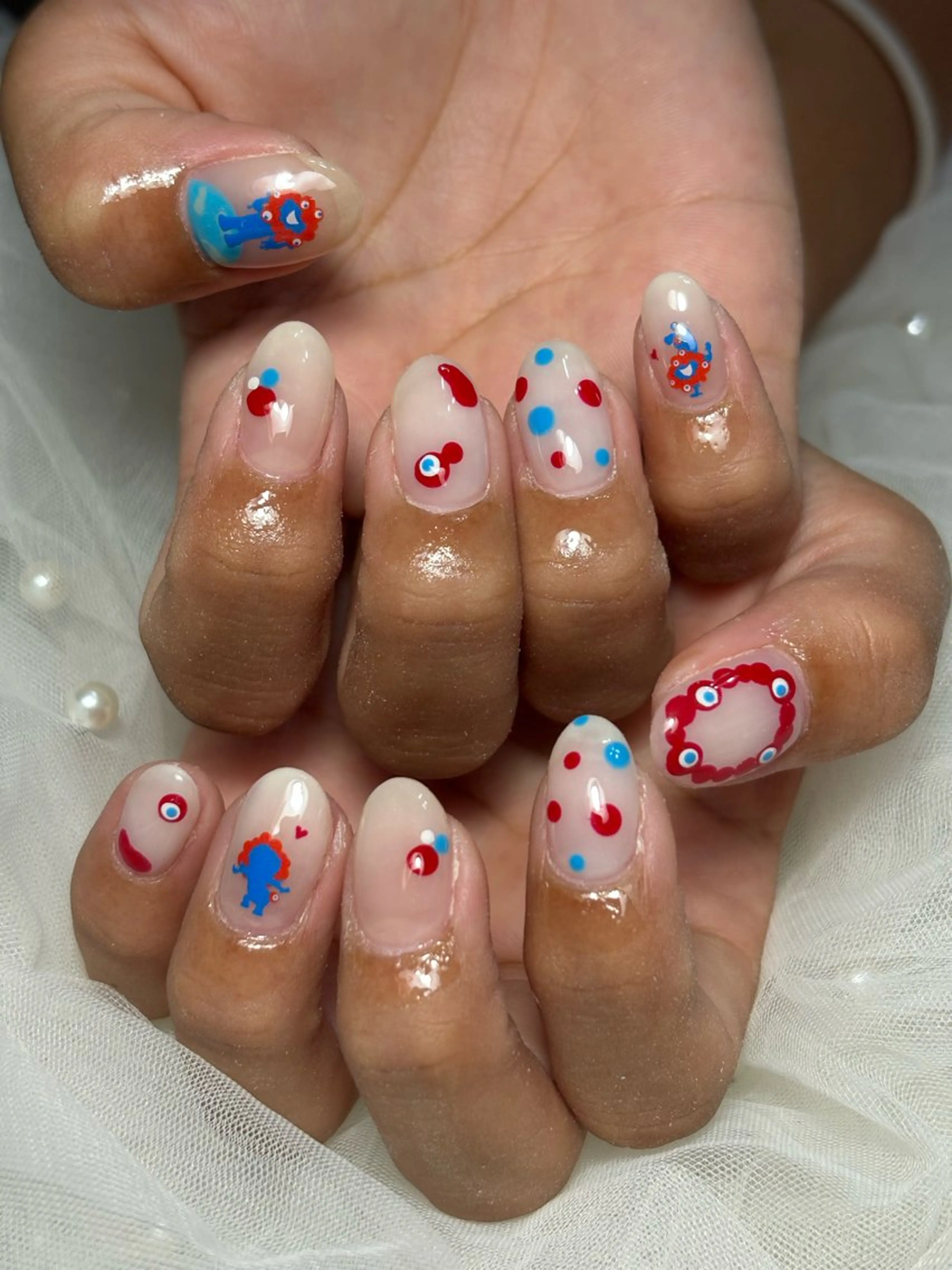 ネイル ハンドネイル フットネイル ✴︎ Delightのネイルデザイン