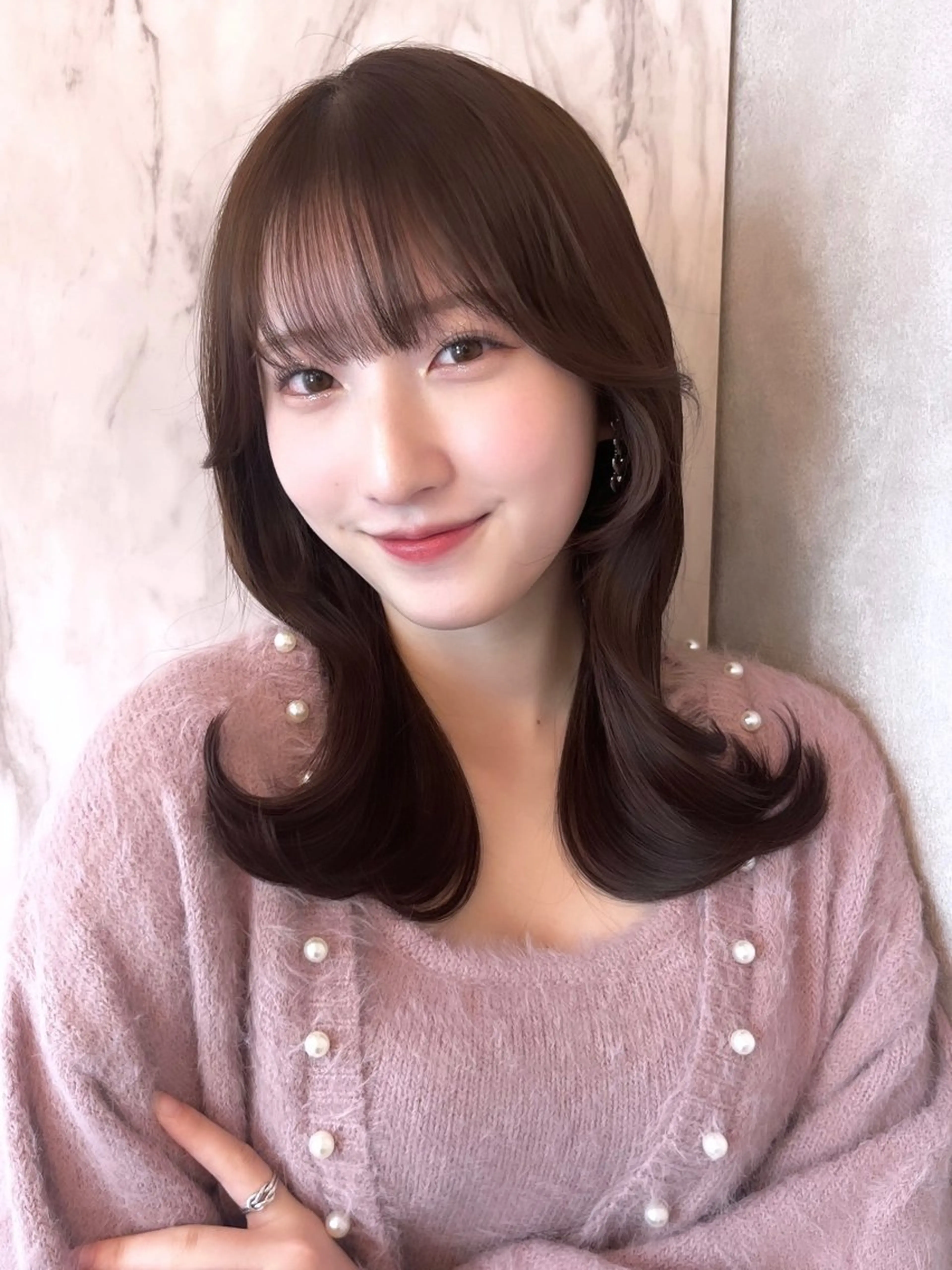 💘✨迷ったらこちら【カラー+韓国式超音波アイロントリートメント】💘✨の写真