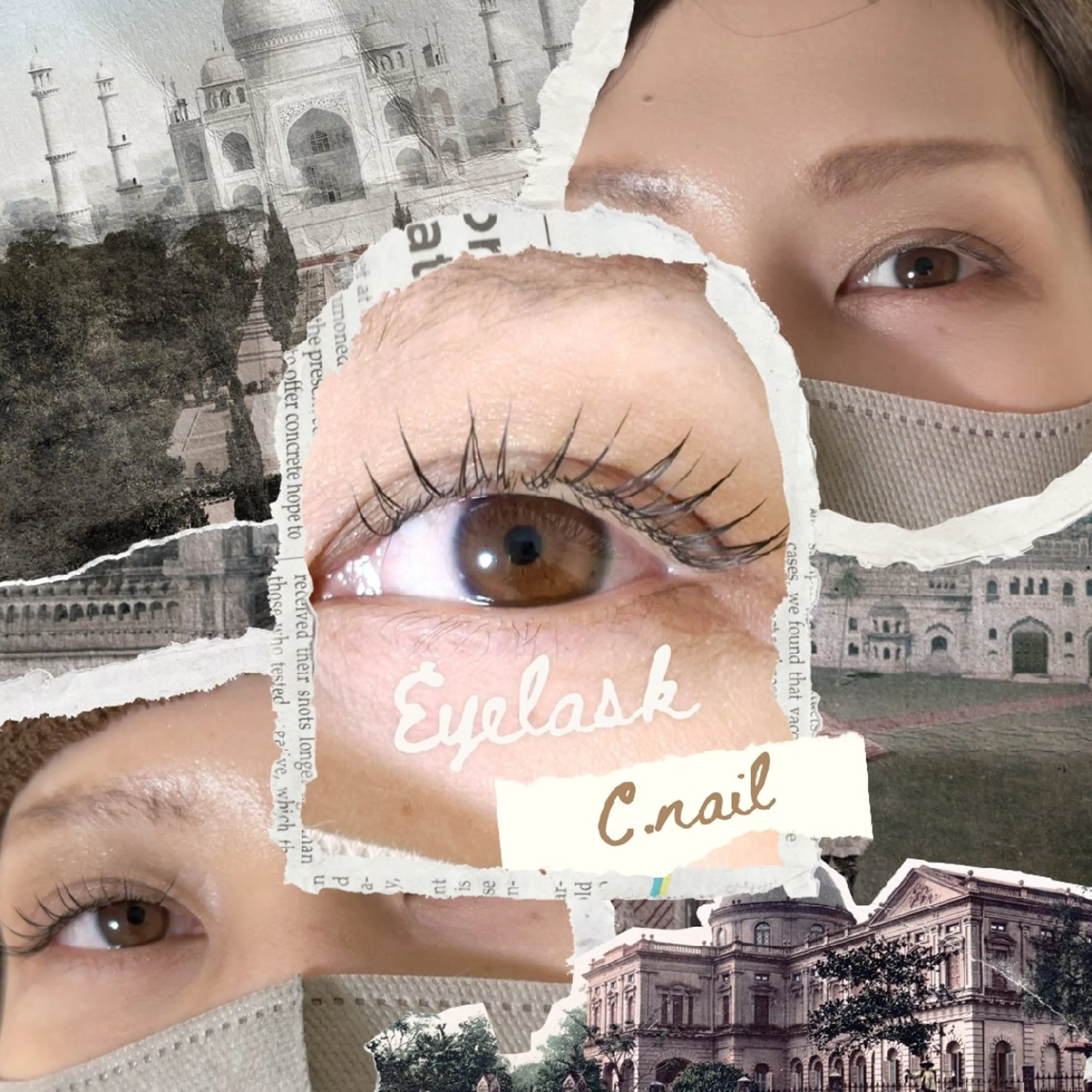 マツエク・マツパ マツエク C.Nail&EYE 　chiharuのマツエク・マツパデザイン