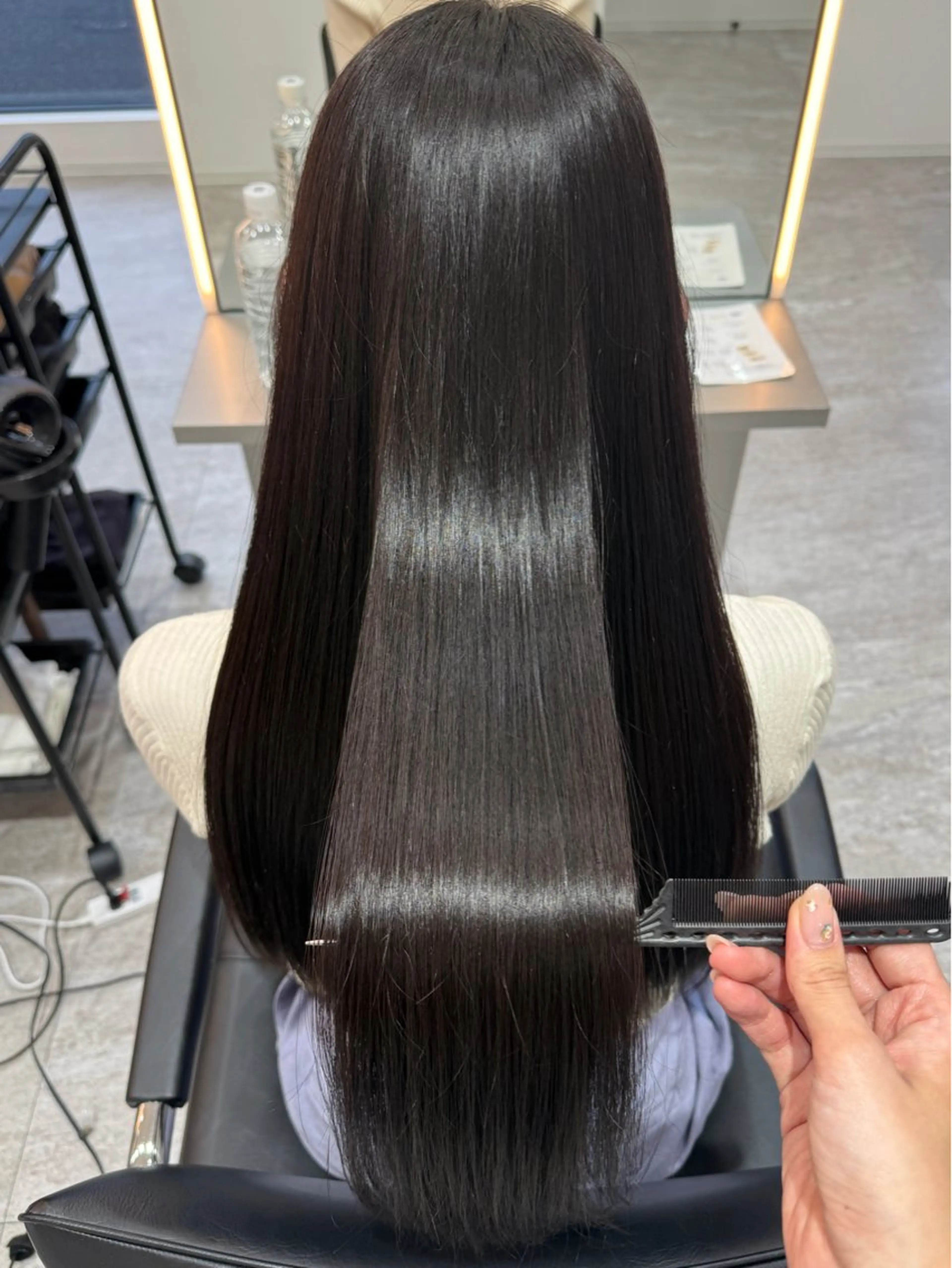 ロング hair&beauty RENO直江店所属・大友 千春のヘアスタイル