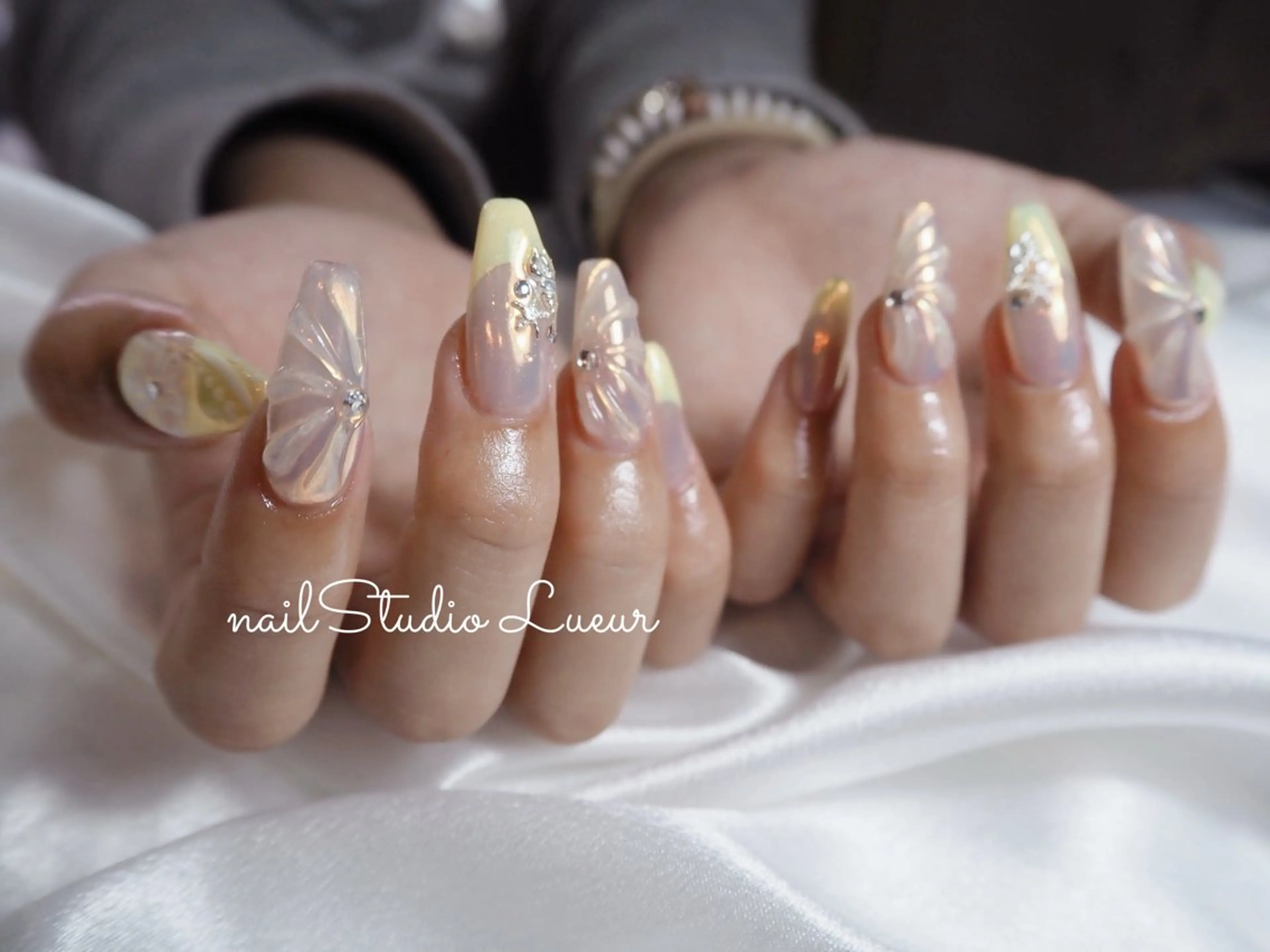 ロング nailStudio Lueur所属・nailStudio Lueurのネイルデザイン
