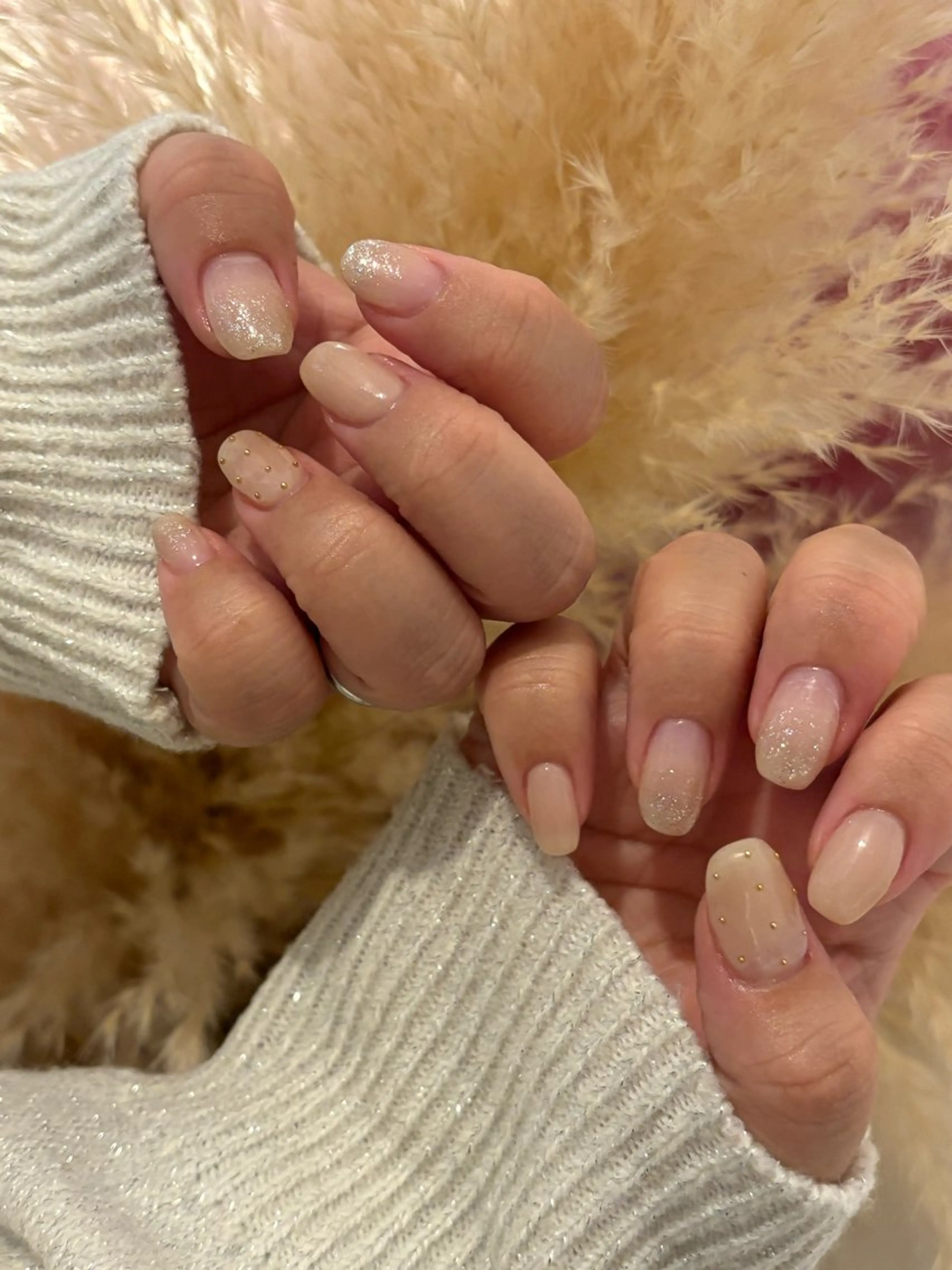 ショート ハンドネイル mou mou nailのネイルデザイン