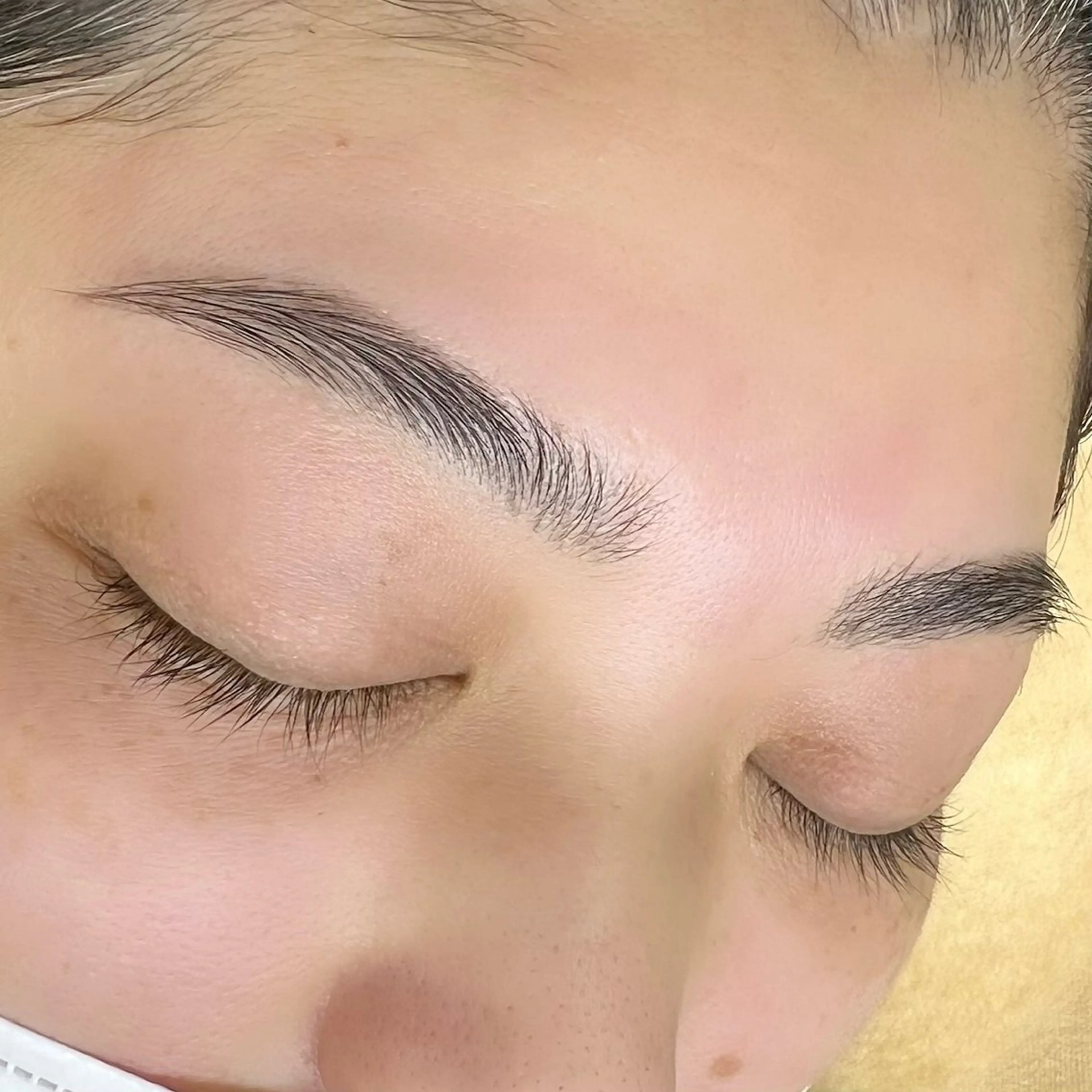 眉毛Waxスタイリングの写真