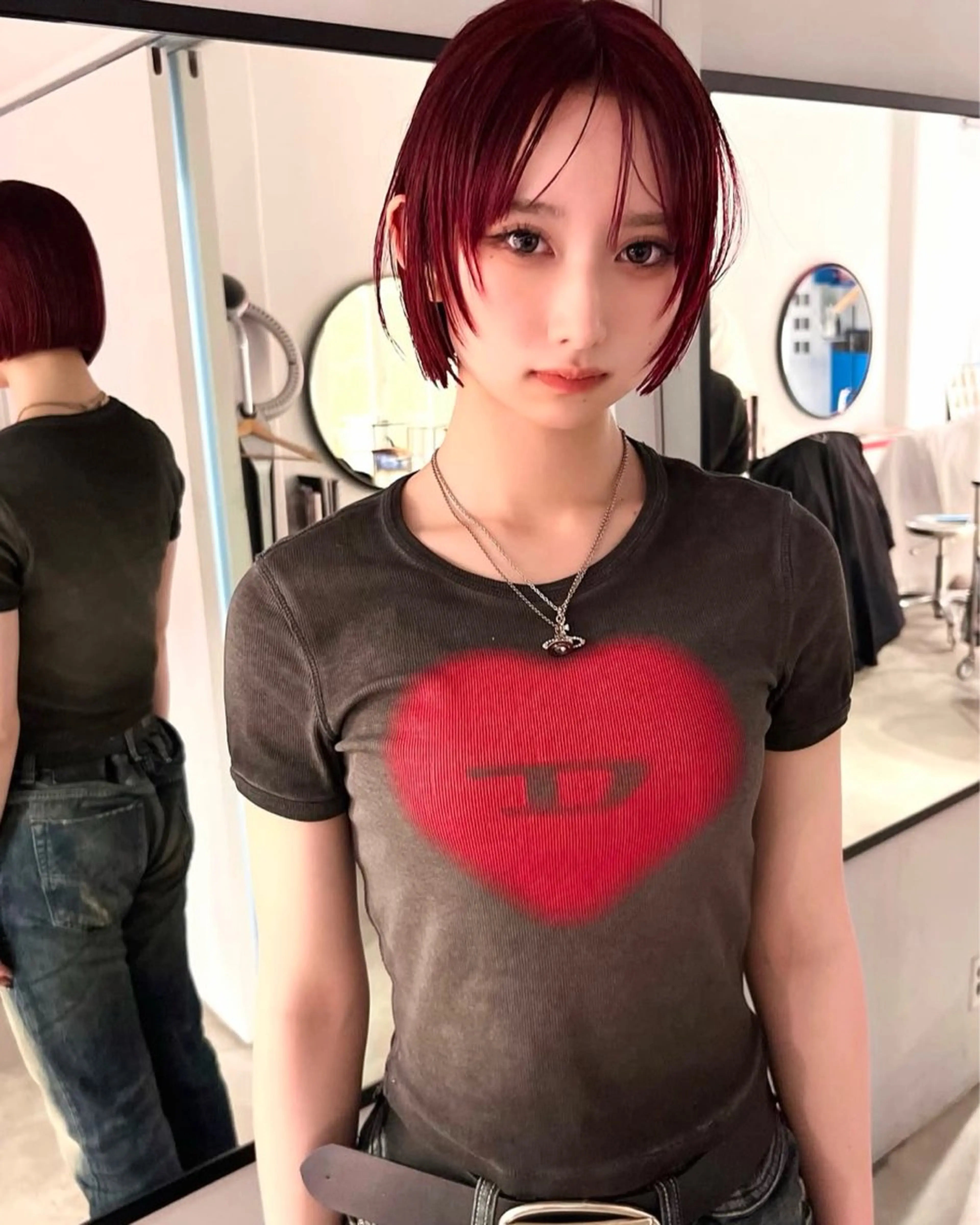 ショート ボブレイヤー ボブ レイヤーカット 丹治 一輝ボブ/ショートのヘアスタイル