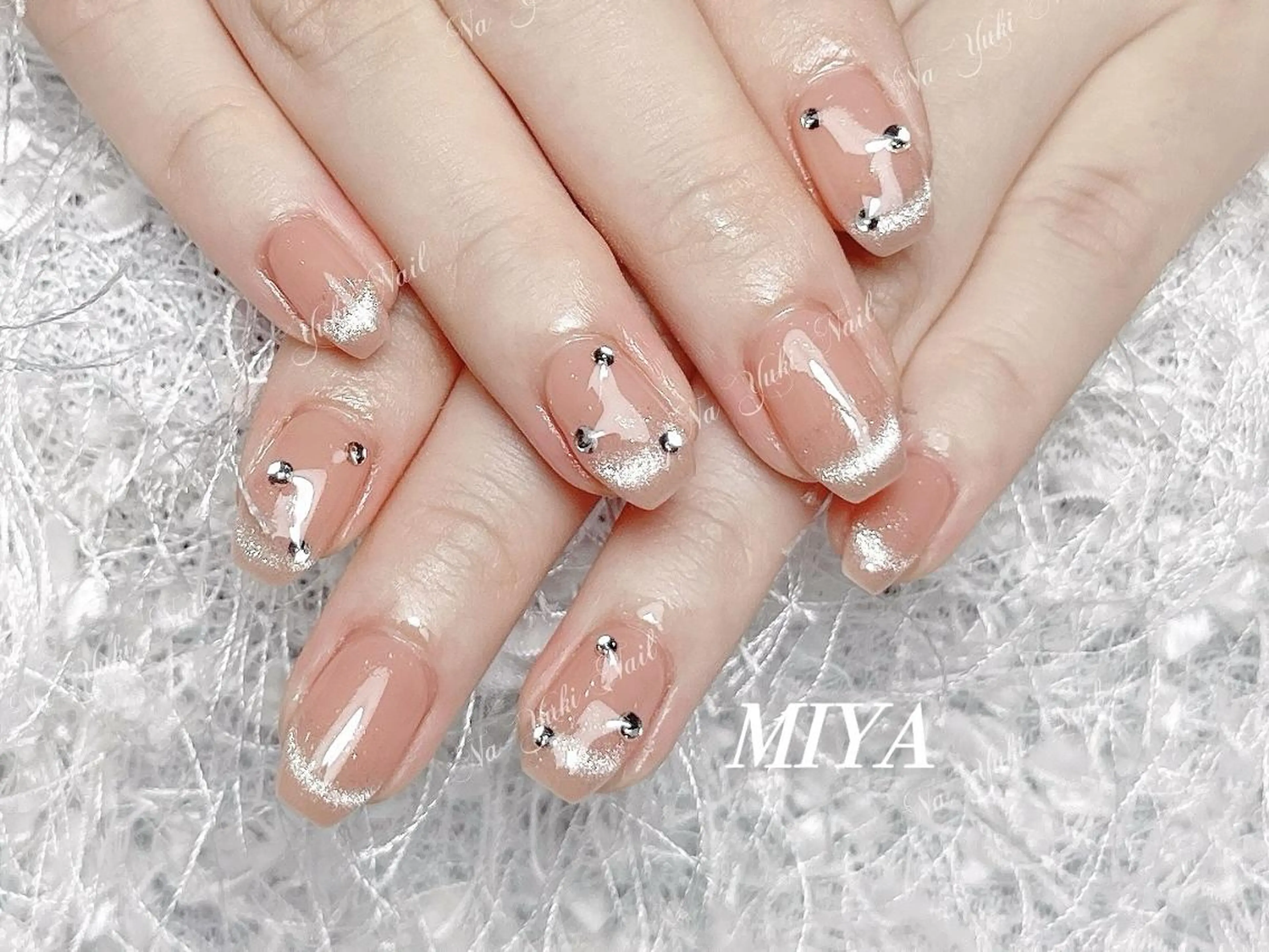 ネイル ハンドネイル ハンドケア 🎀 moo~ 🎀のネイルデザイン