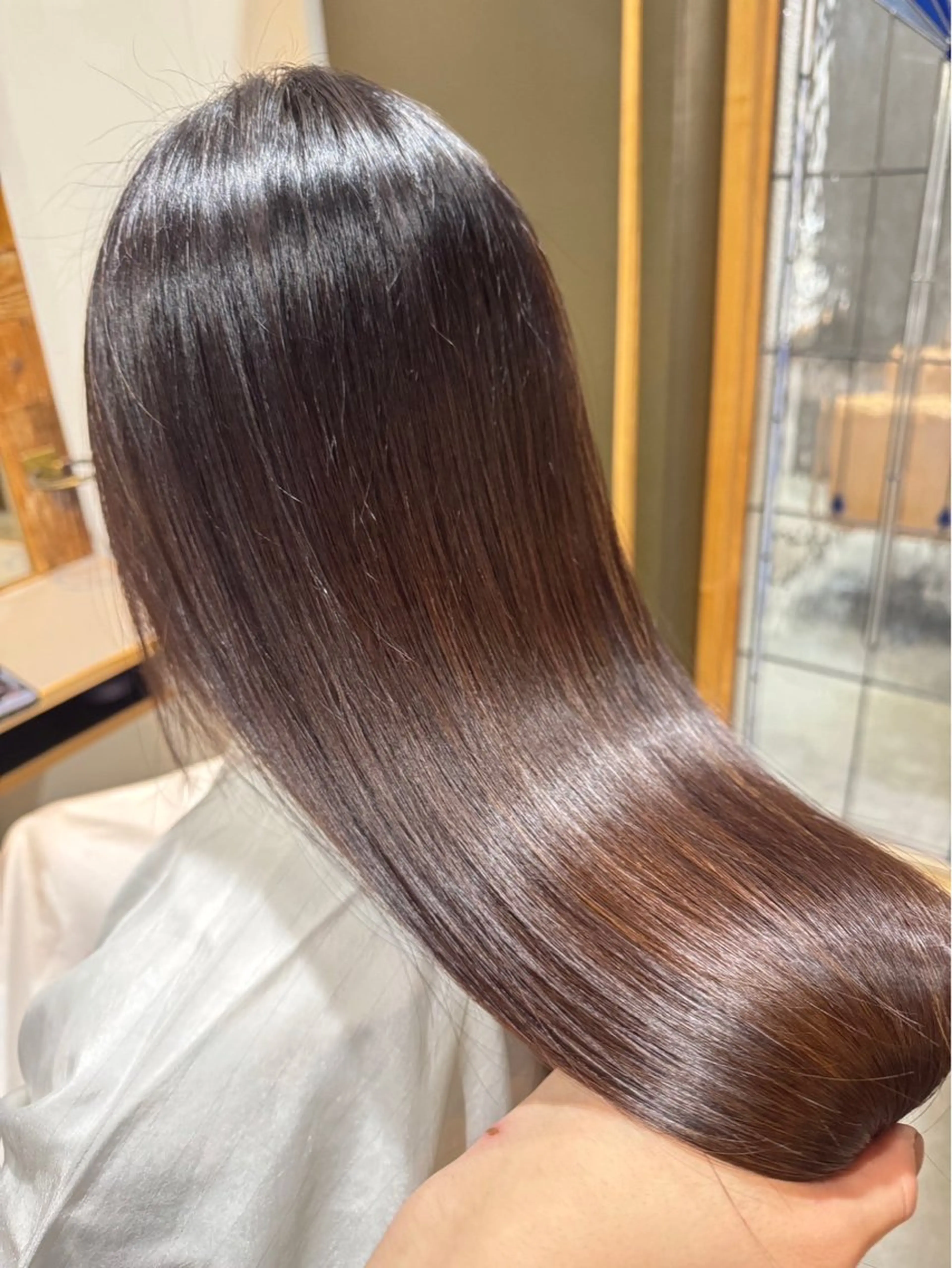 ロング カラー Glunge 徳田まりんのヘアスタイル