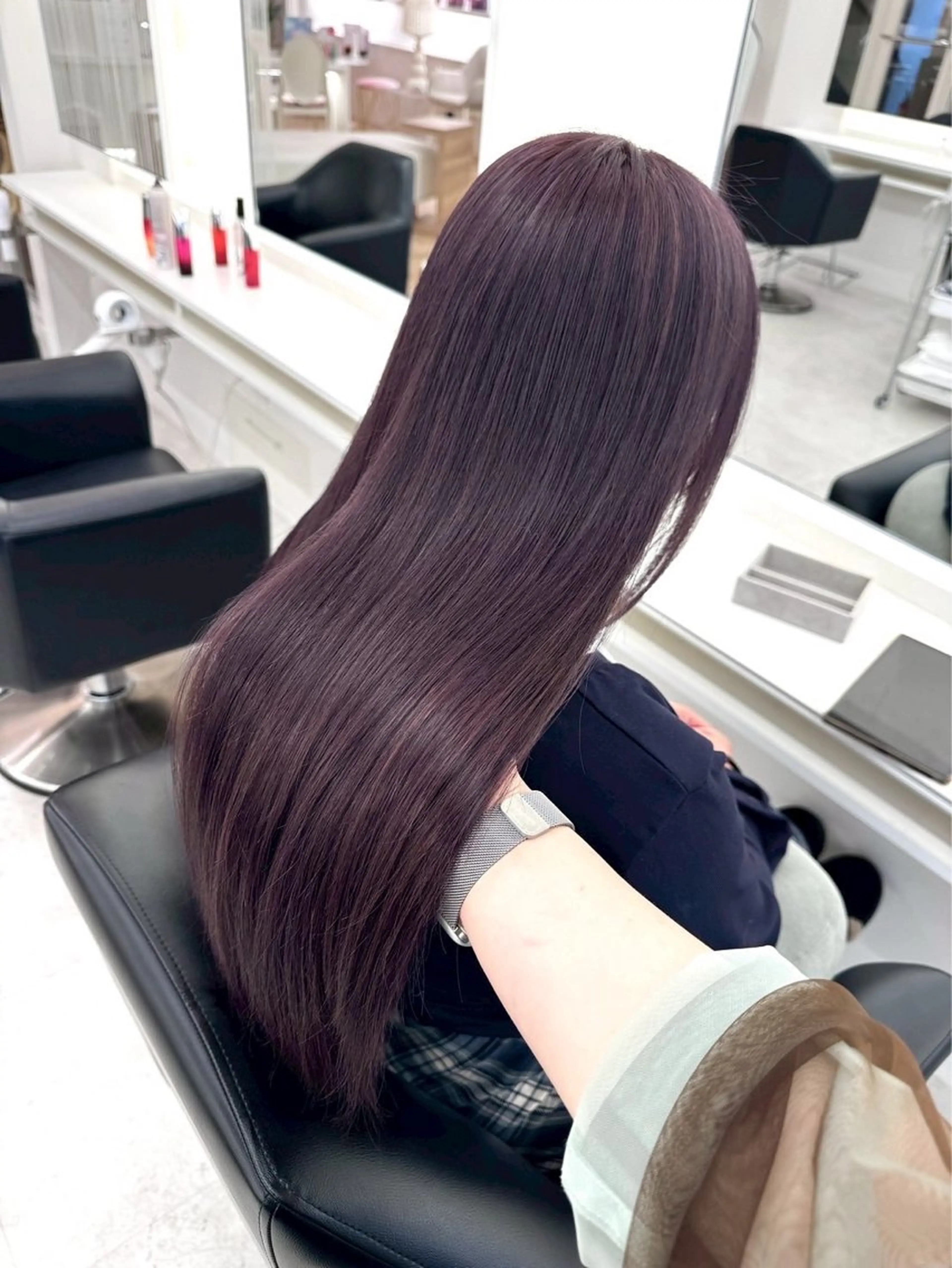 ロング カラー ヘアカラー Parve  Mix 🫧梶川虹のヘアスタイル