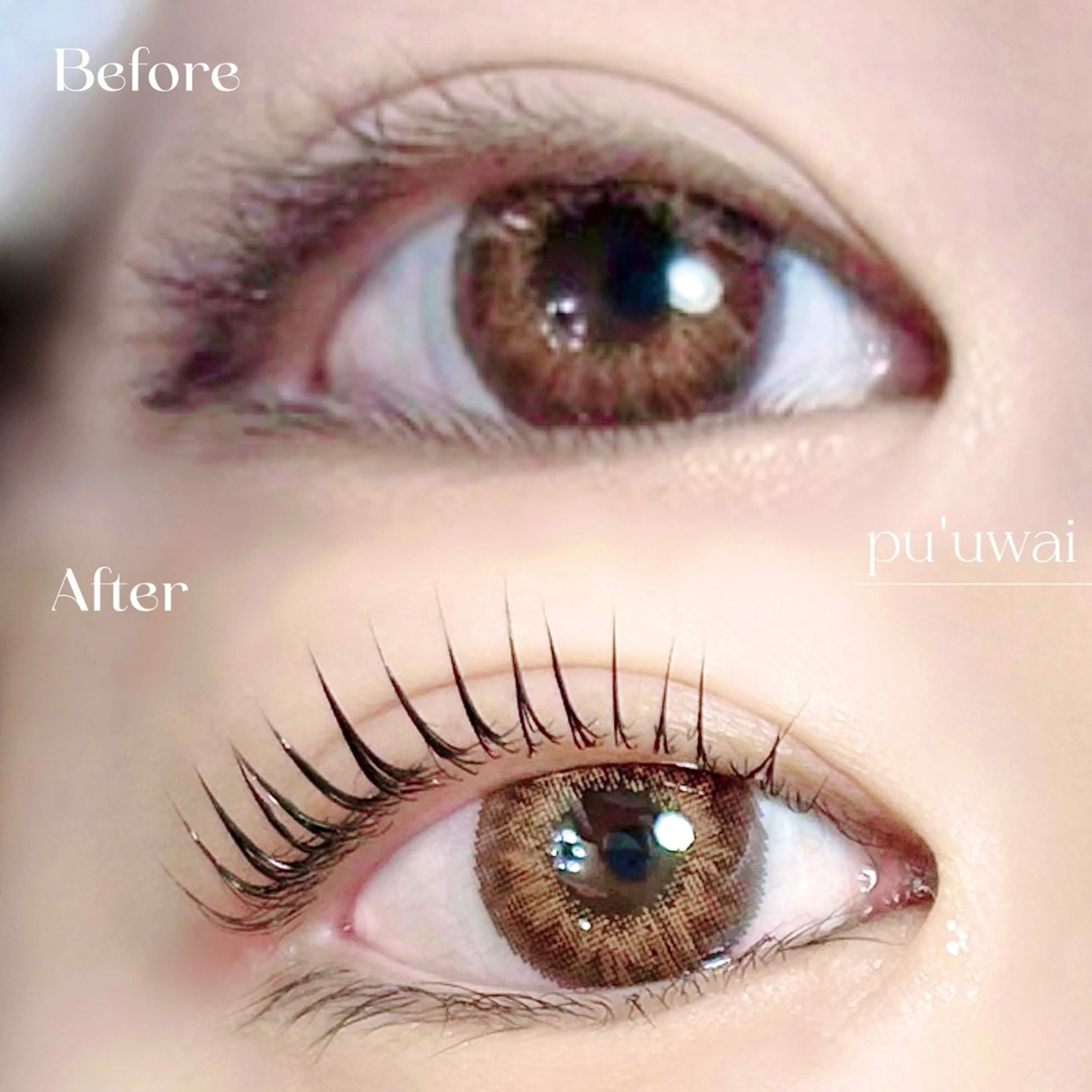 マツエク・マツパ 束感まつ毛 一重×まつ毛パーマ pu'uwai所属・【Pu'uwai】 ricoのマツエク・マツパデザイン