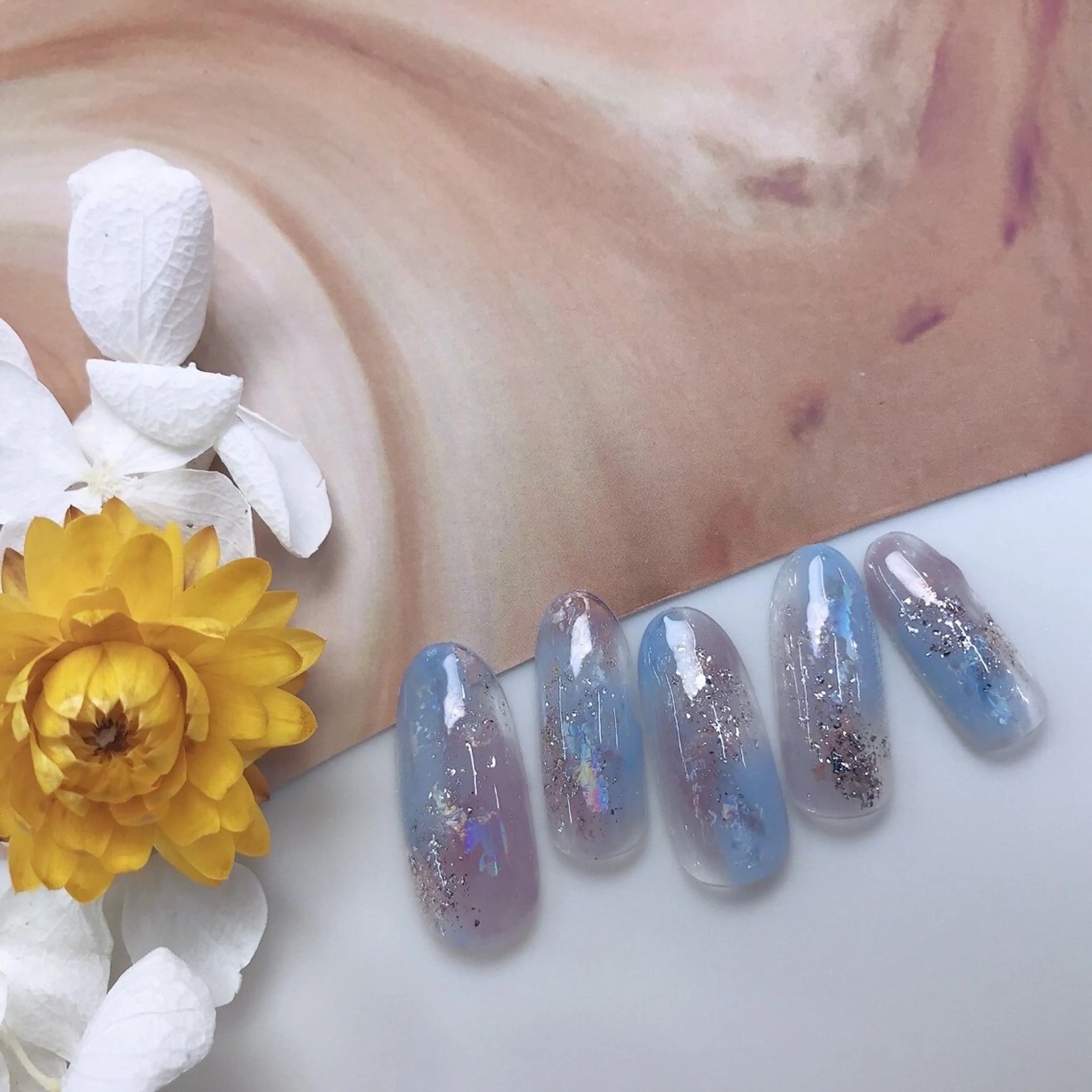 ネイル アートネイル シンプルネイル ネイルチップ ⭐︎休業中の練習⭐︎ JNA認定講師髙橋のネイルデザイン