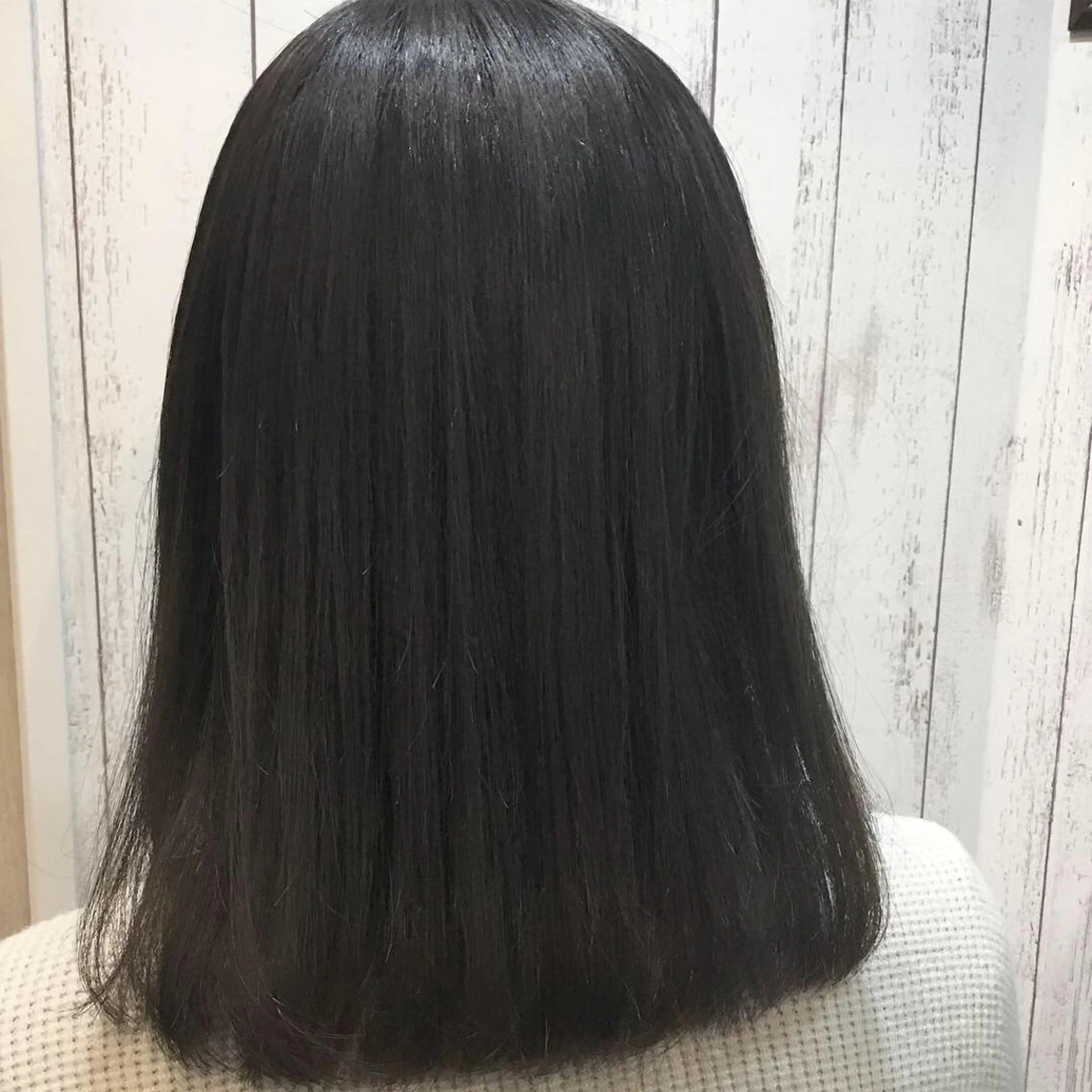 ミディアム カラー パーマ 金崎 新吾のヘアスタイル